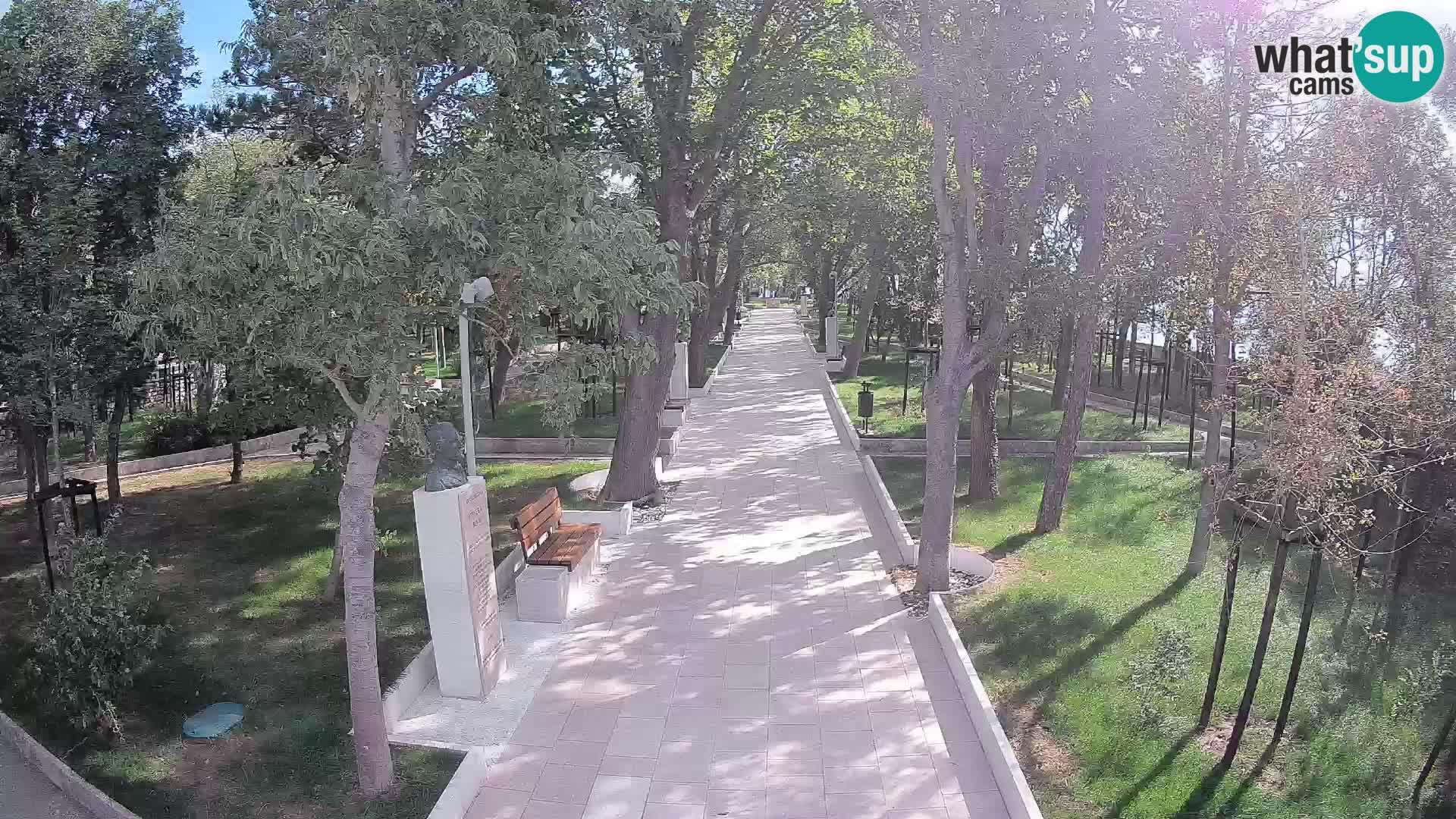 Writers’ Park Webcam Senj – Live by the Sea