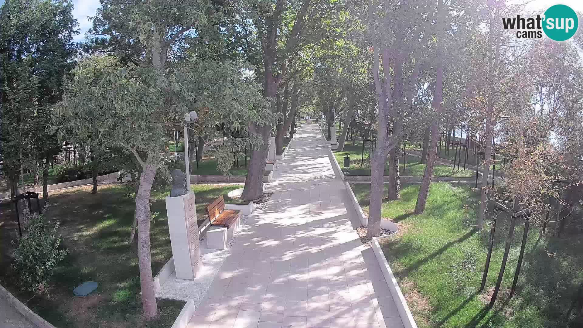 Writers’ Park Webcam Senj – Live by the Sea
