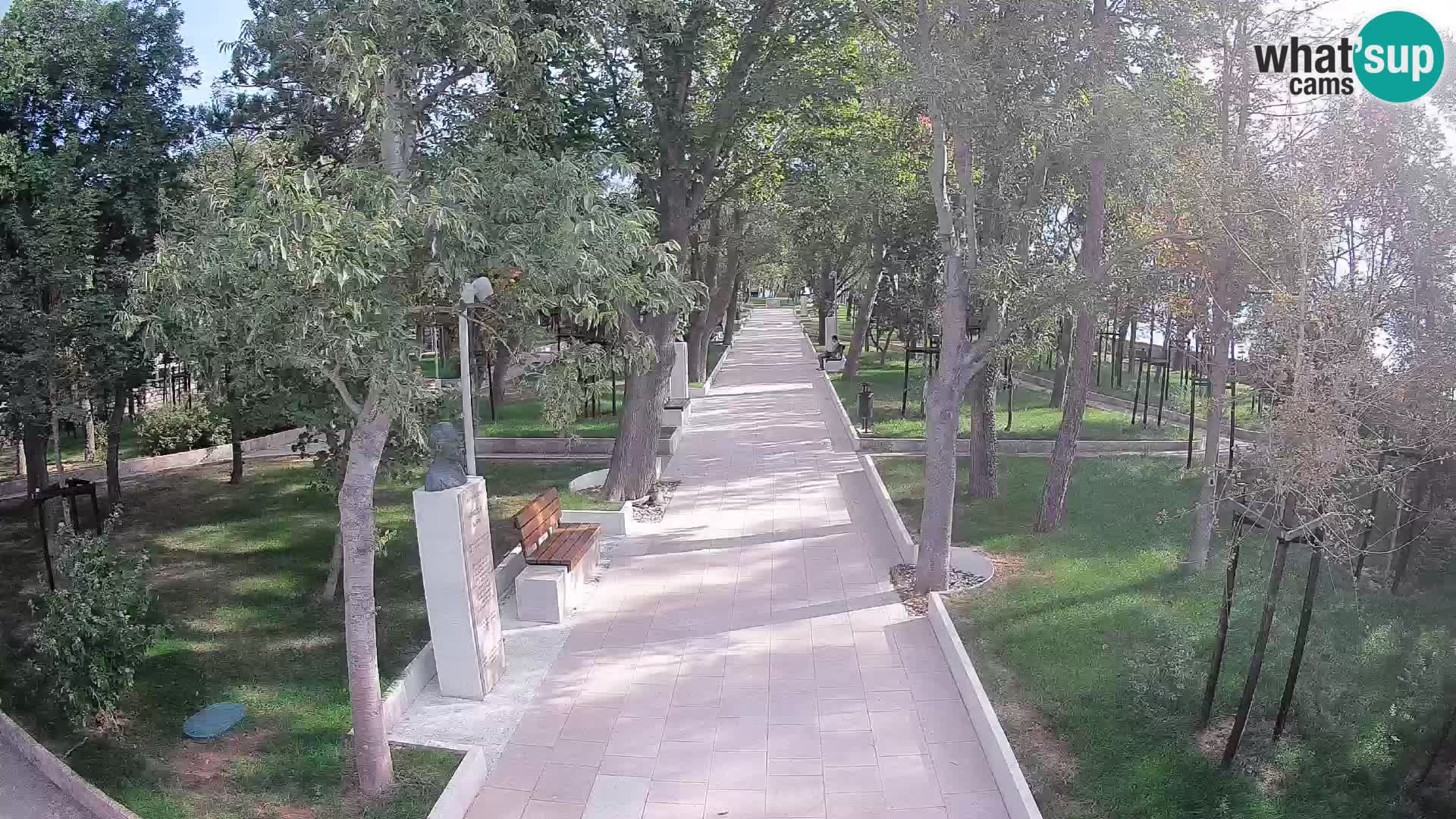 Writers’ Park Webcam Senj – Live by the Sea