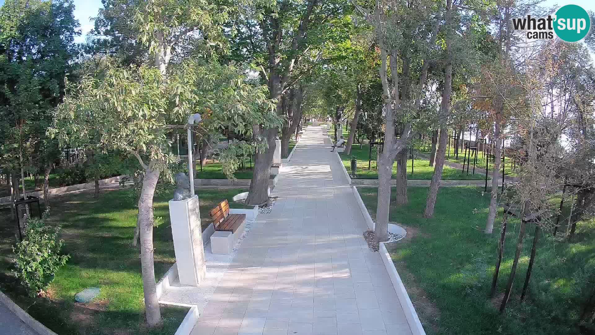 Writers’ Park Webcam Senj – Live by the Sea