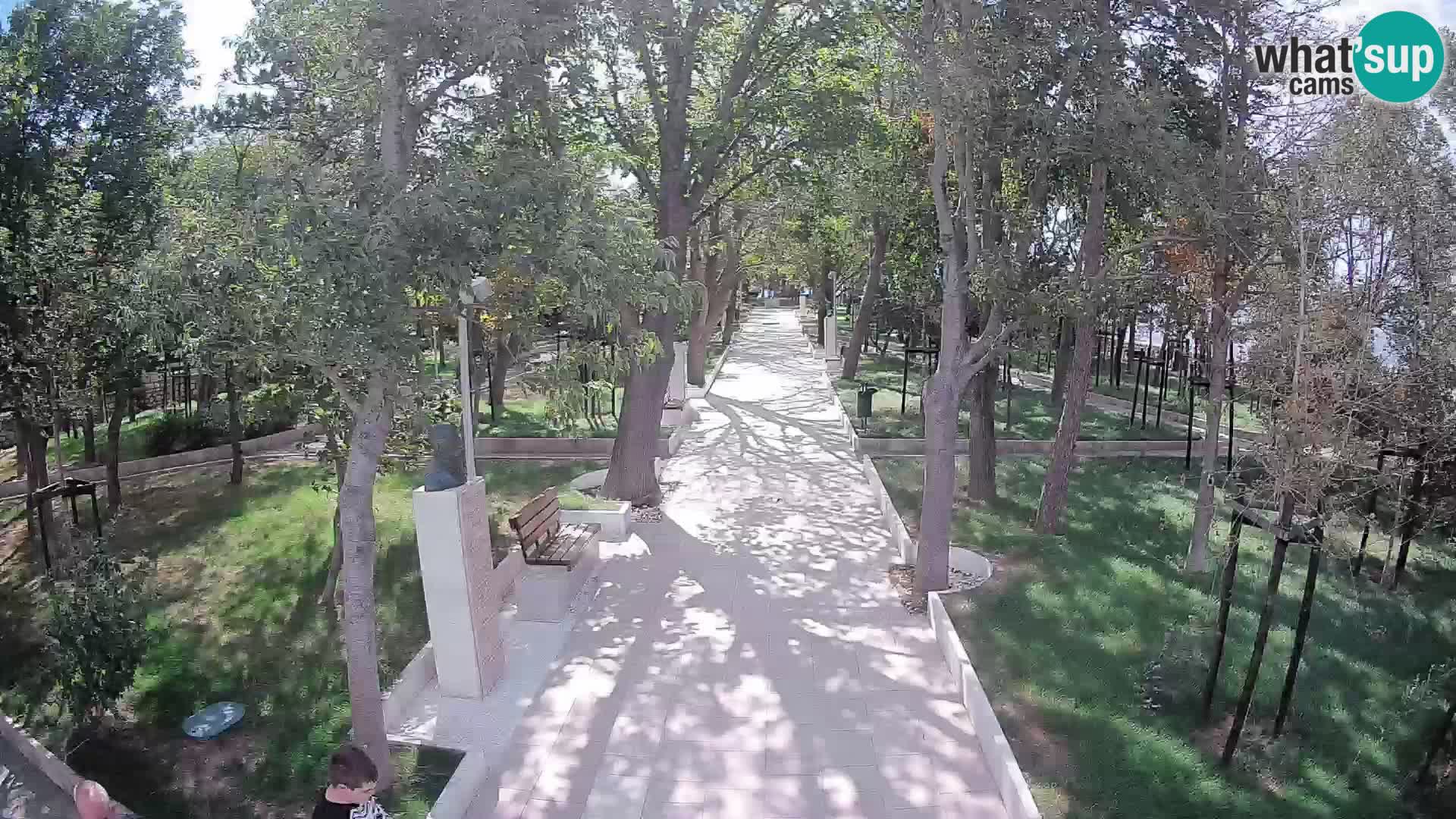 Writers’ Park Webcam Senj – Live by the Sea