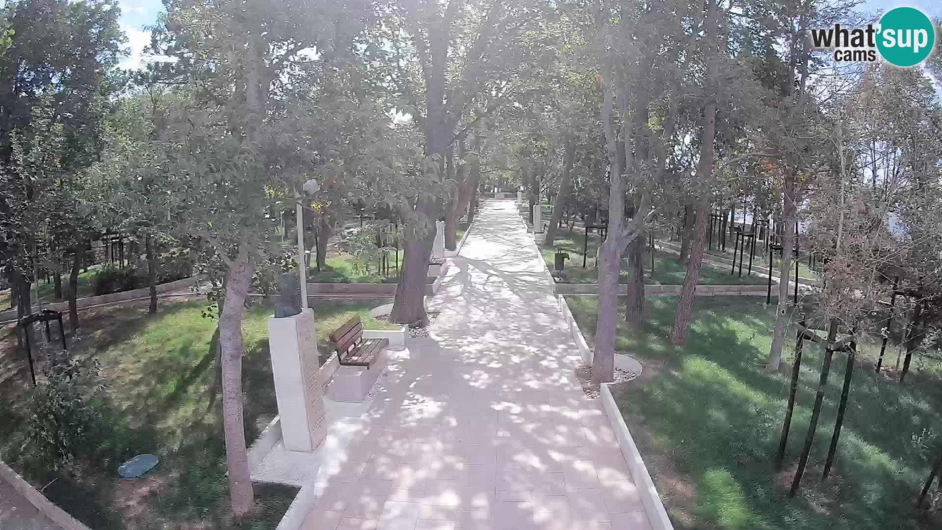 Writers’ Park Webcam Senj – Live by the Sea