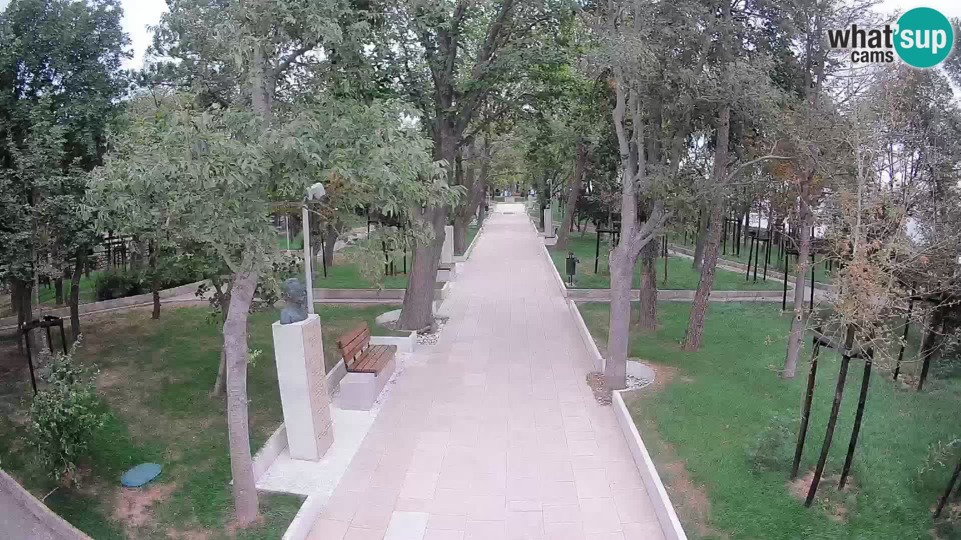 Writers’ Park Webcam Senj – Live by the Sea
