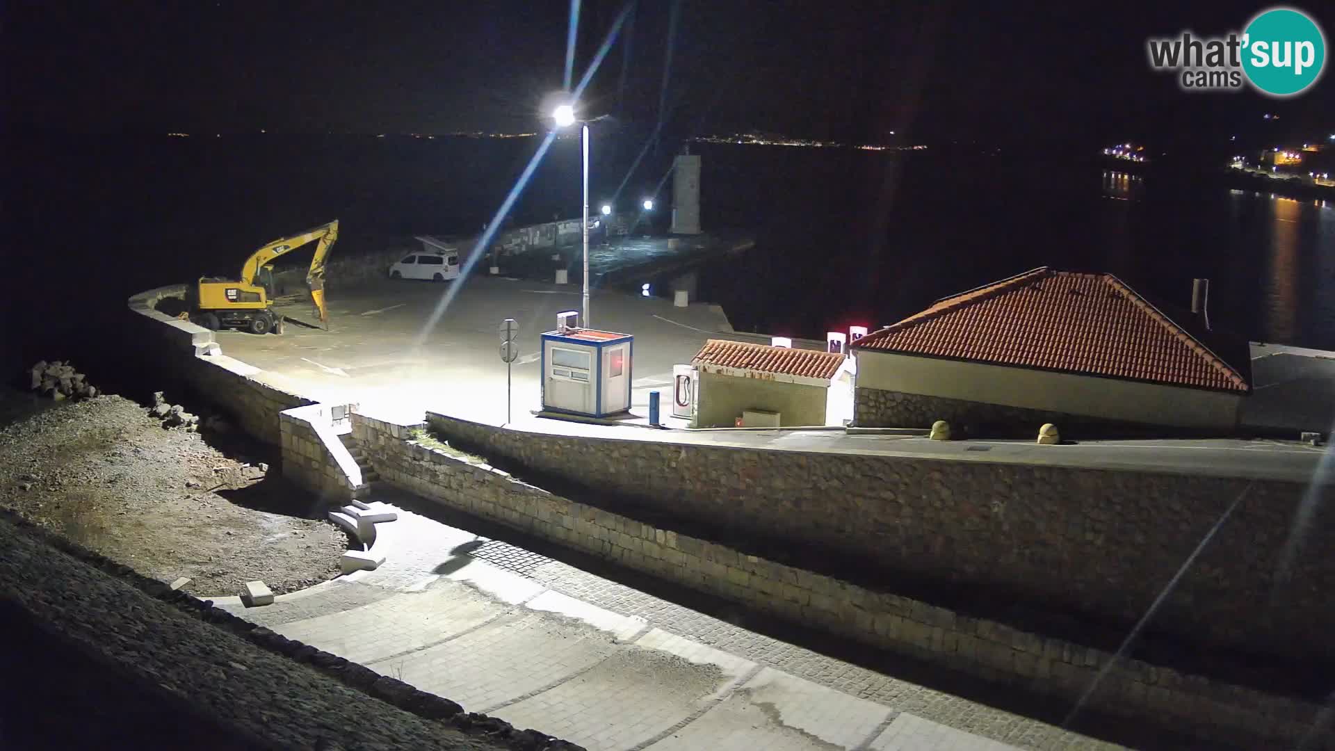 Senj Harbour Webcam – Breakwater & Lighthouse Live View