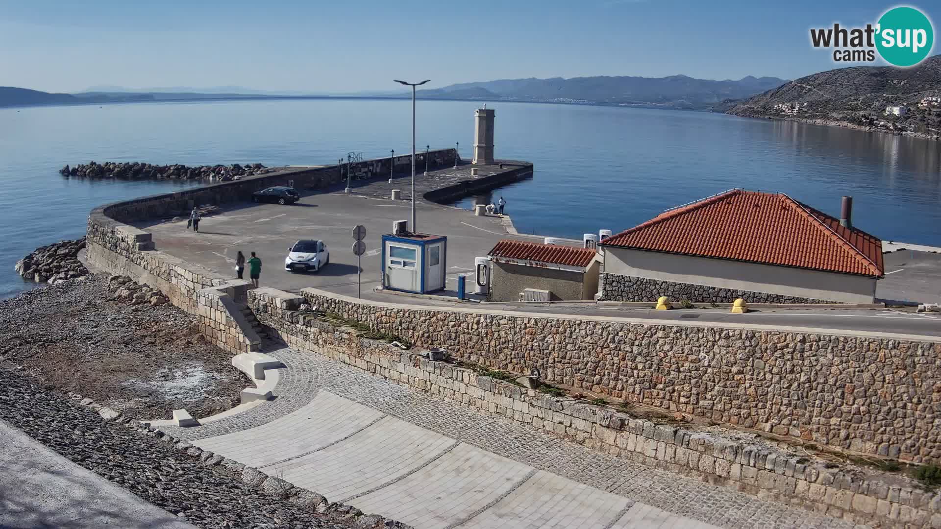 Webcam Porto di Segna – Frangiflutti e Faro in diretta