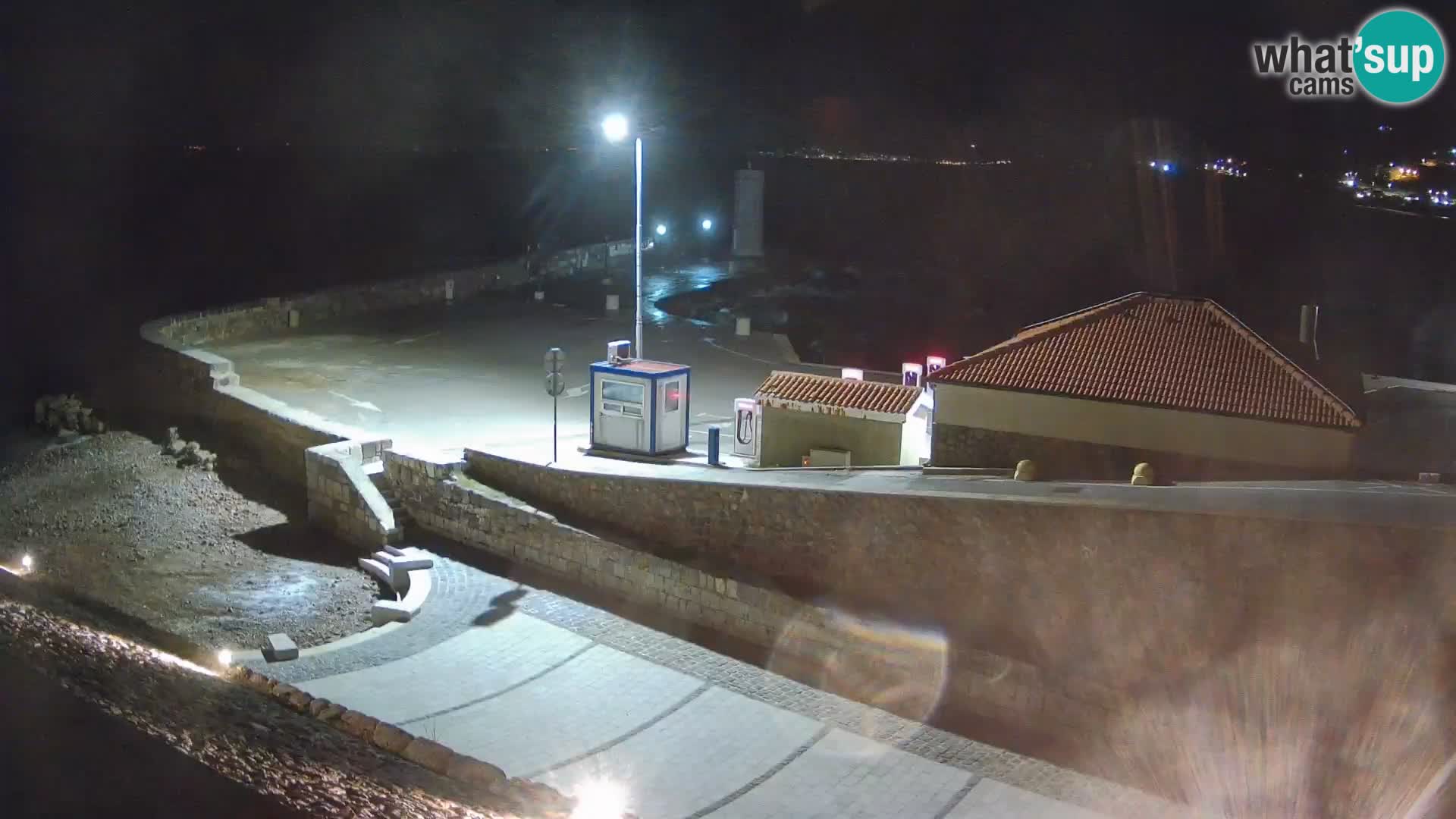 Webcam Porto di Segna – Frangiflutti e Faro in diretta