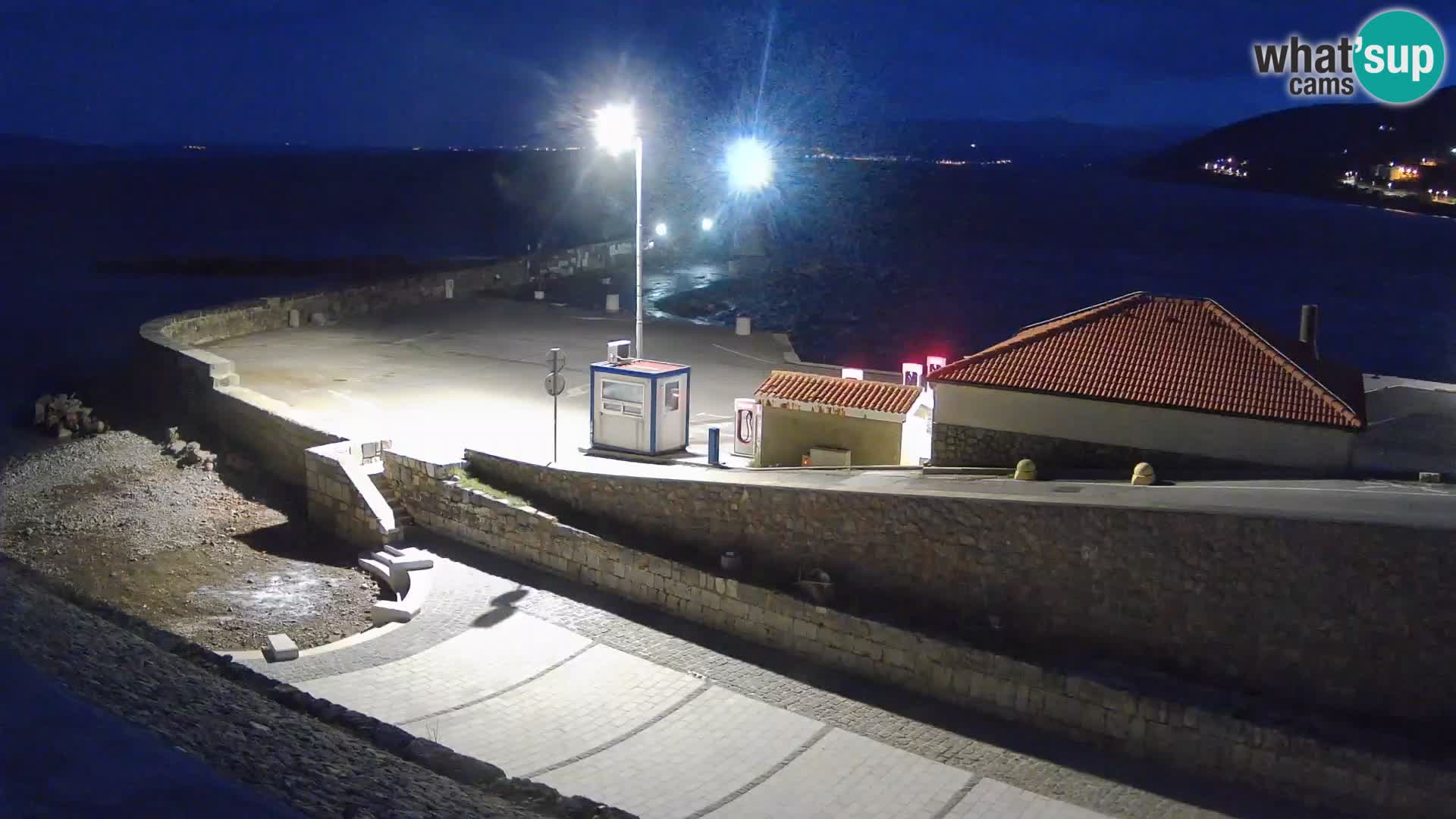 Senj Harbour Webcam – Breakwater & Lighthouse Live View