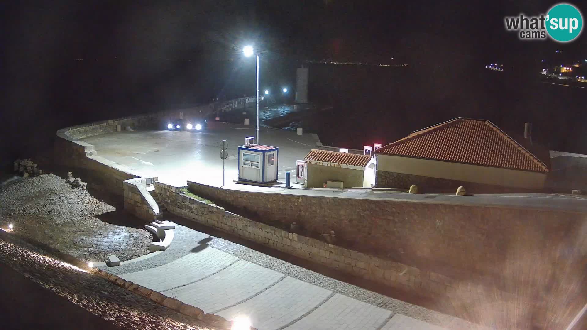 Senj Harbour Webcam – Breakwater & Lighthouse Live View