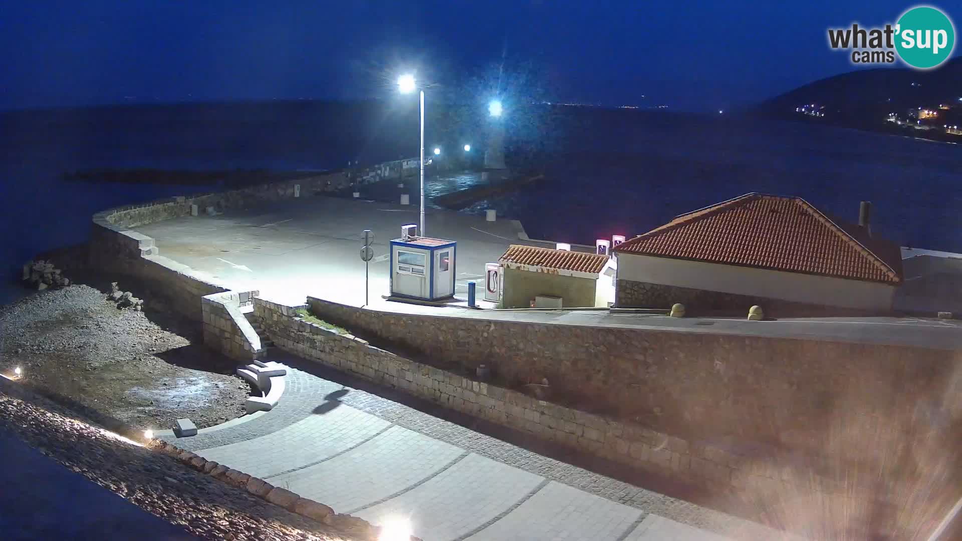 Senj Harbour Webcam – Breakwater & Lighthouse Live View
