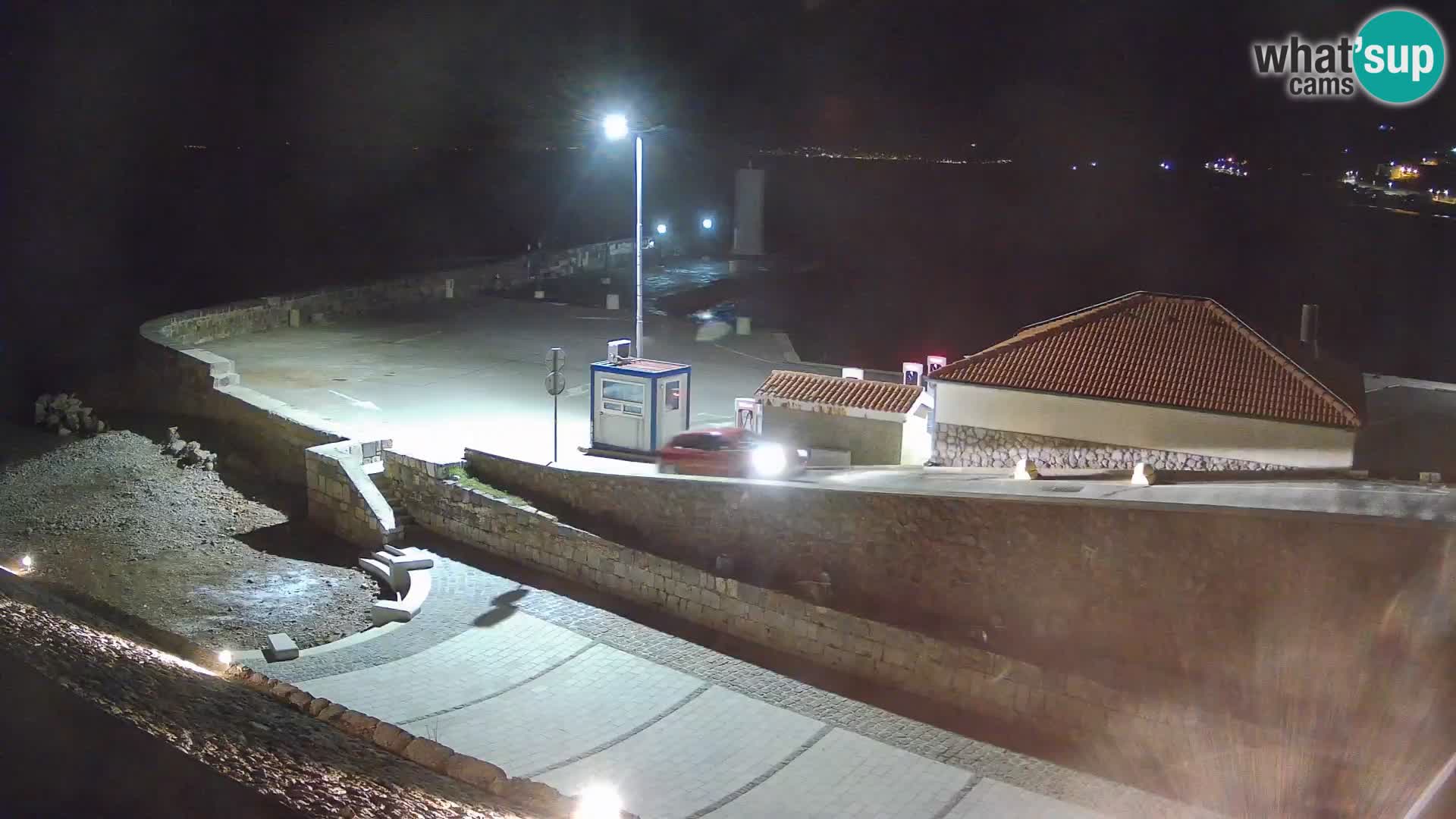 Senj Harbour Webcam – Breakwater & Lighthouse Live View