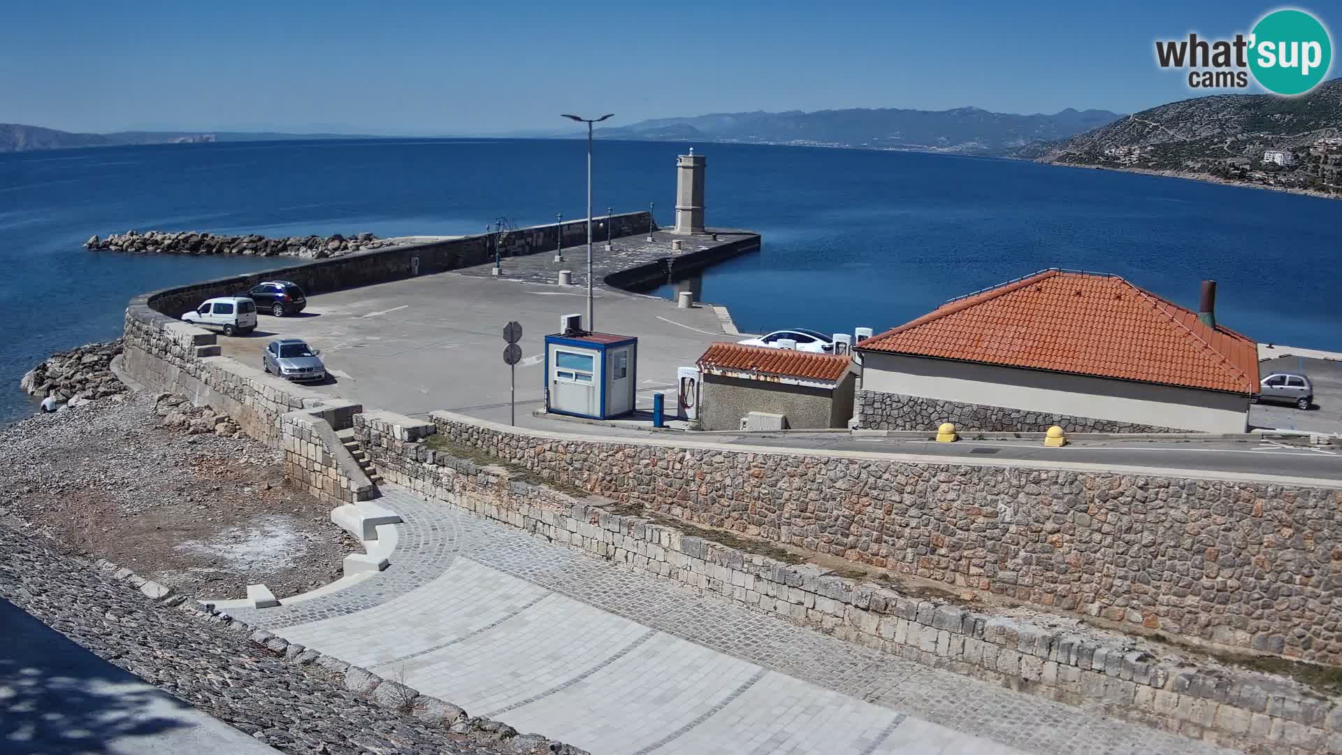 Webcam Porto di Segna – Frangiflutti e Faro in diretta