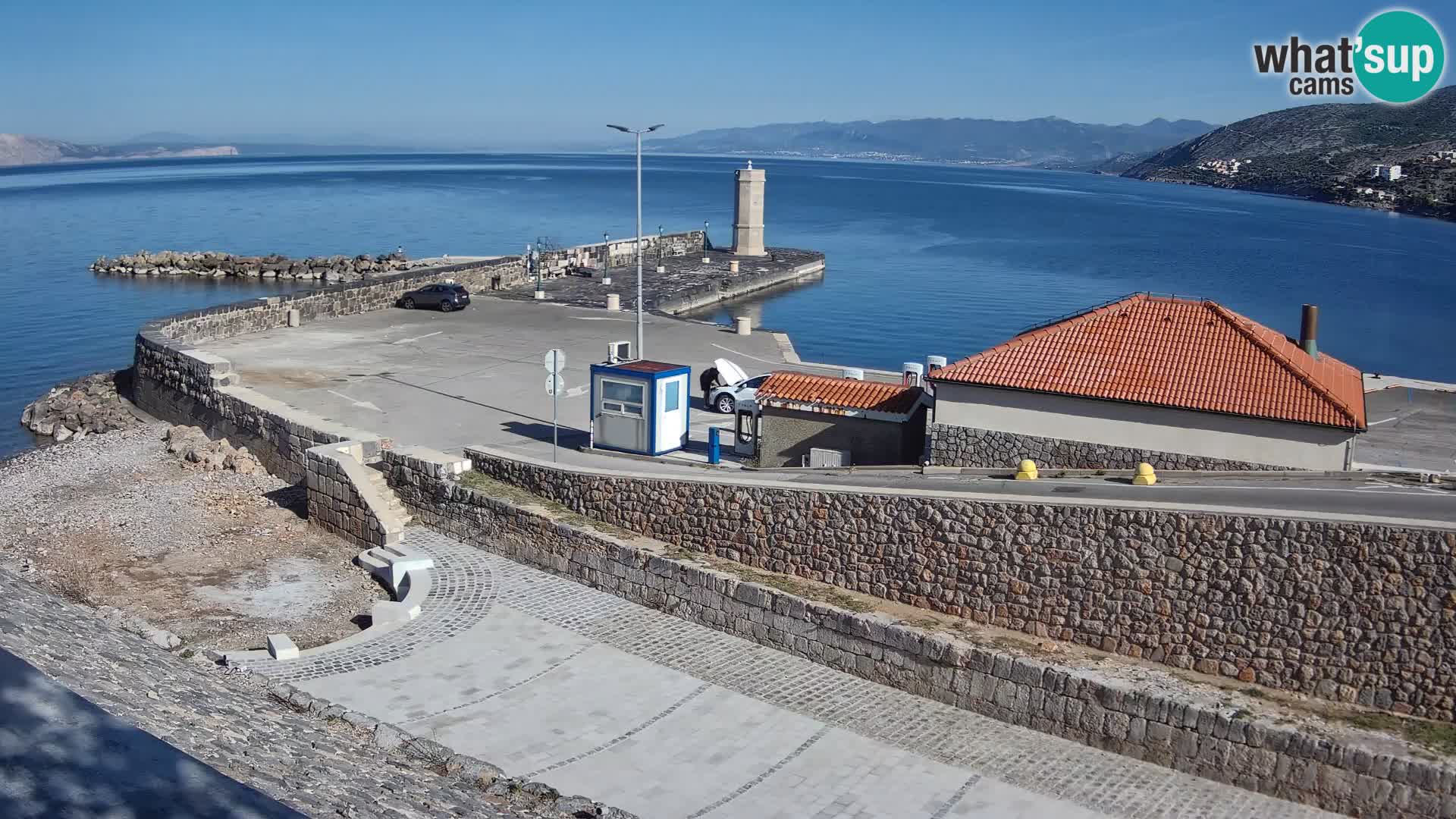 Webcam Porto di Segna – Frangiflutti e Faro in diretta