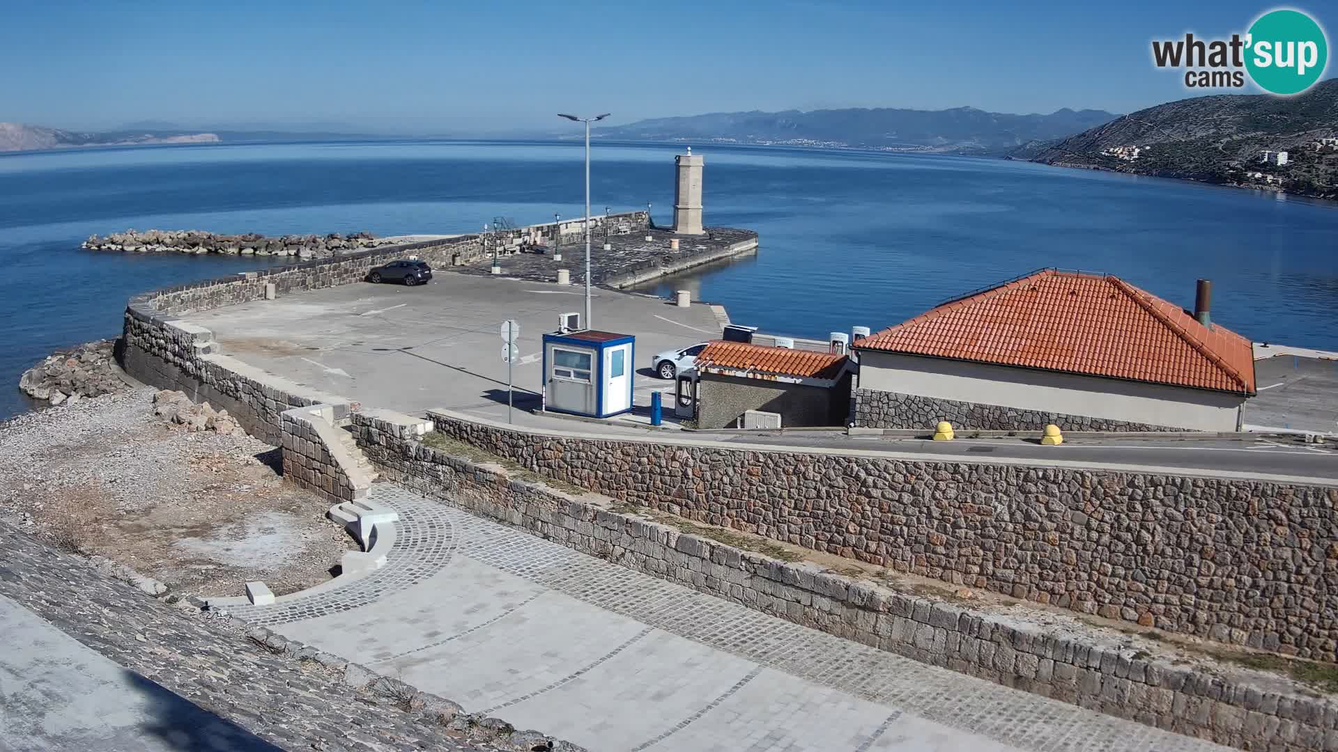 Webcam Porto di Segna – Frangiflutti e Faro in diretta