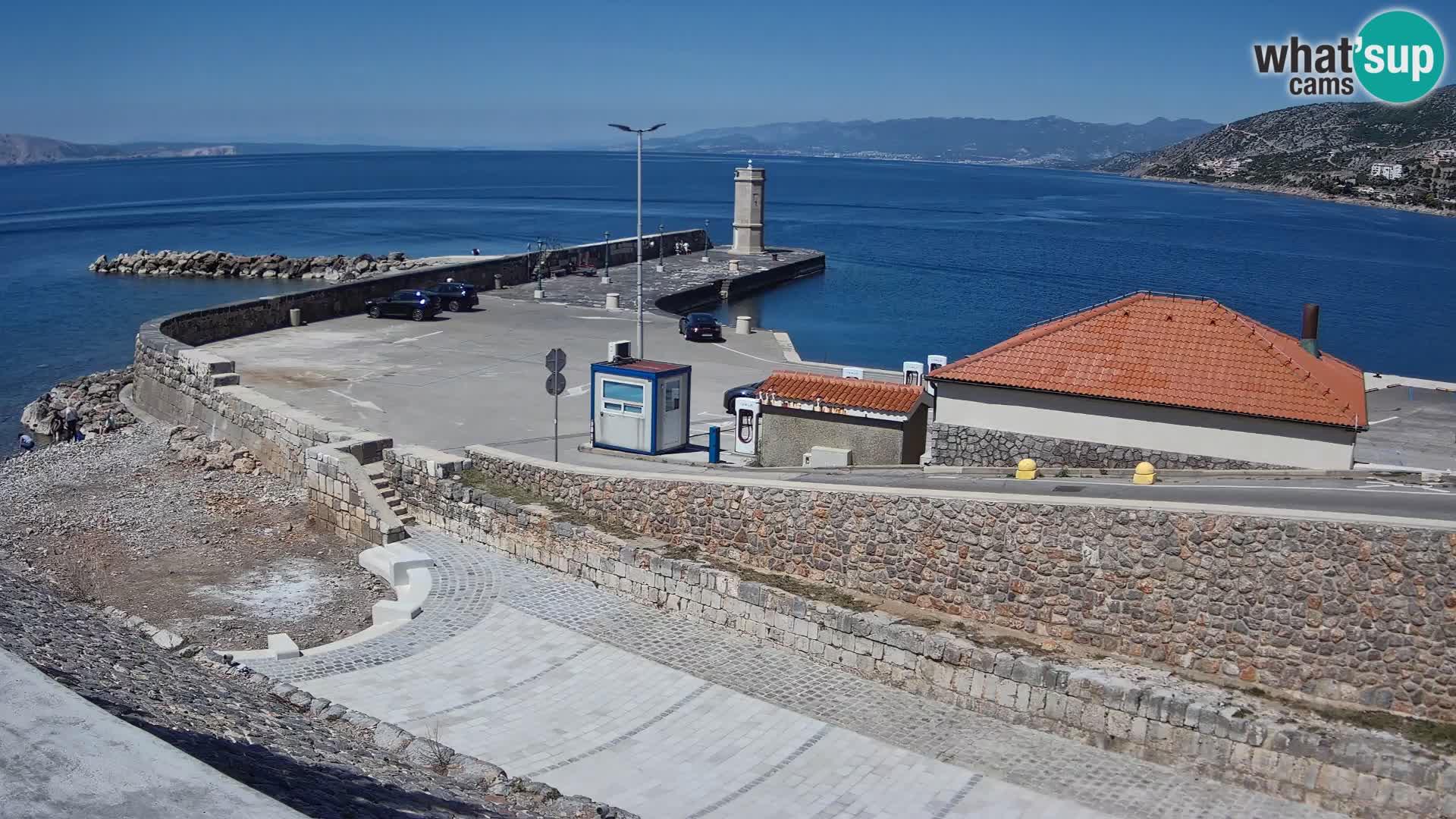 Webcam Porto di Segna – Frangiflutti e Faro in diretta