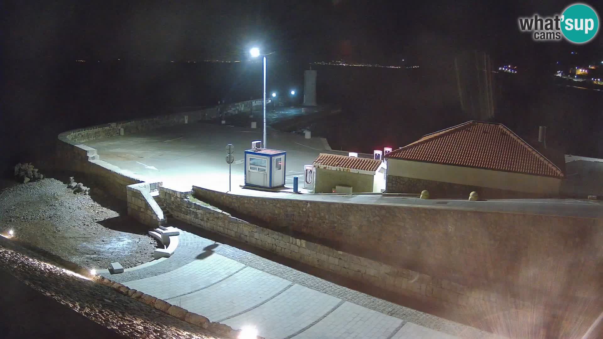 Senj Harbour Webcam – Breakwater & Lighthouse Live View