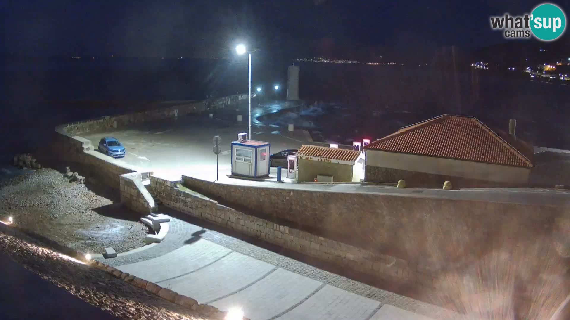Webcam Porto di Segna – Frangiflutti e Faro in diretta