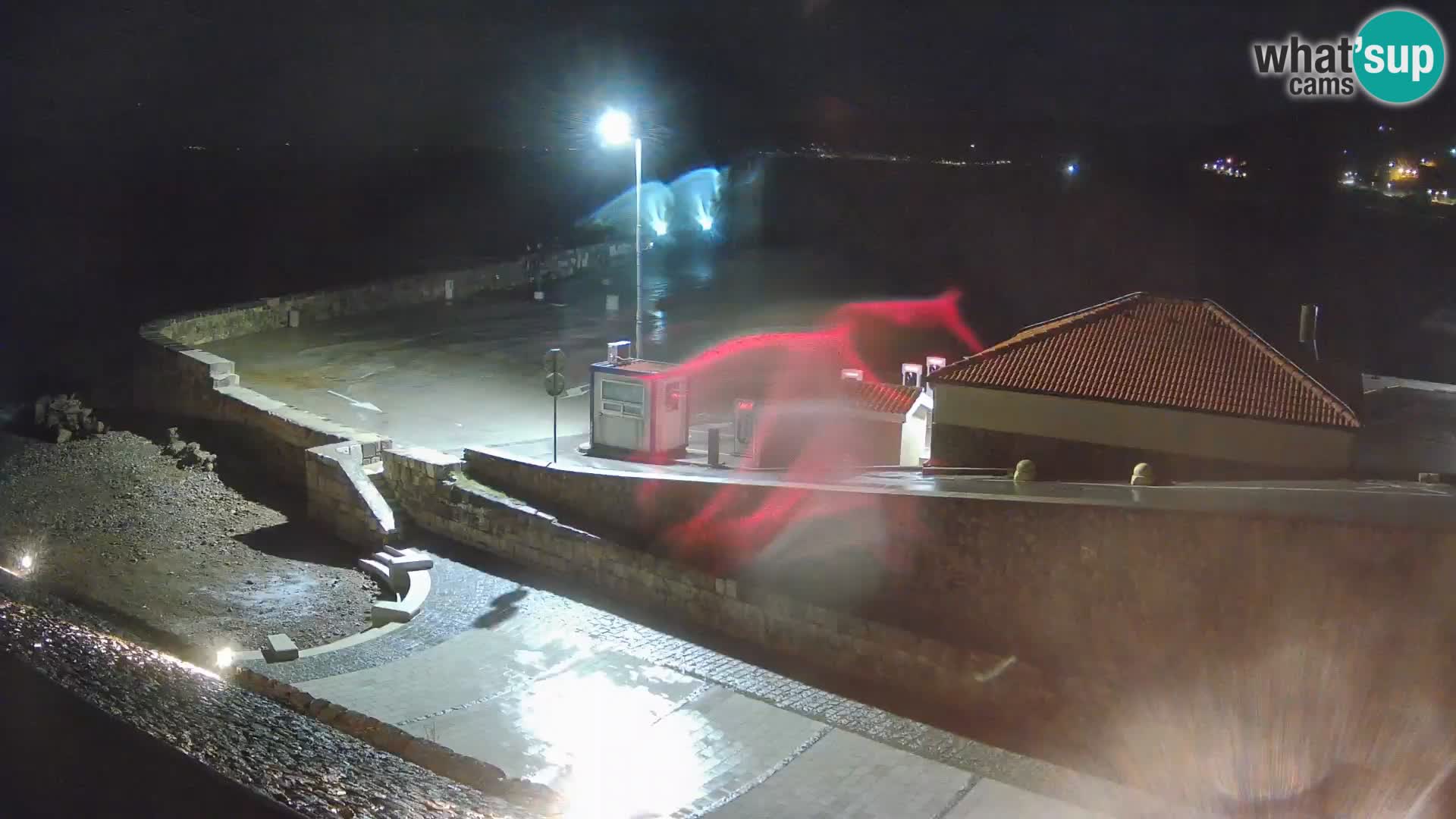 Senj Harbour Webcam – Breakwater & Lighthouse Live View