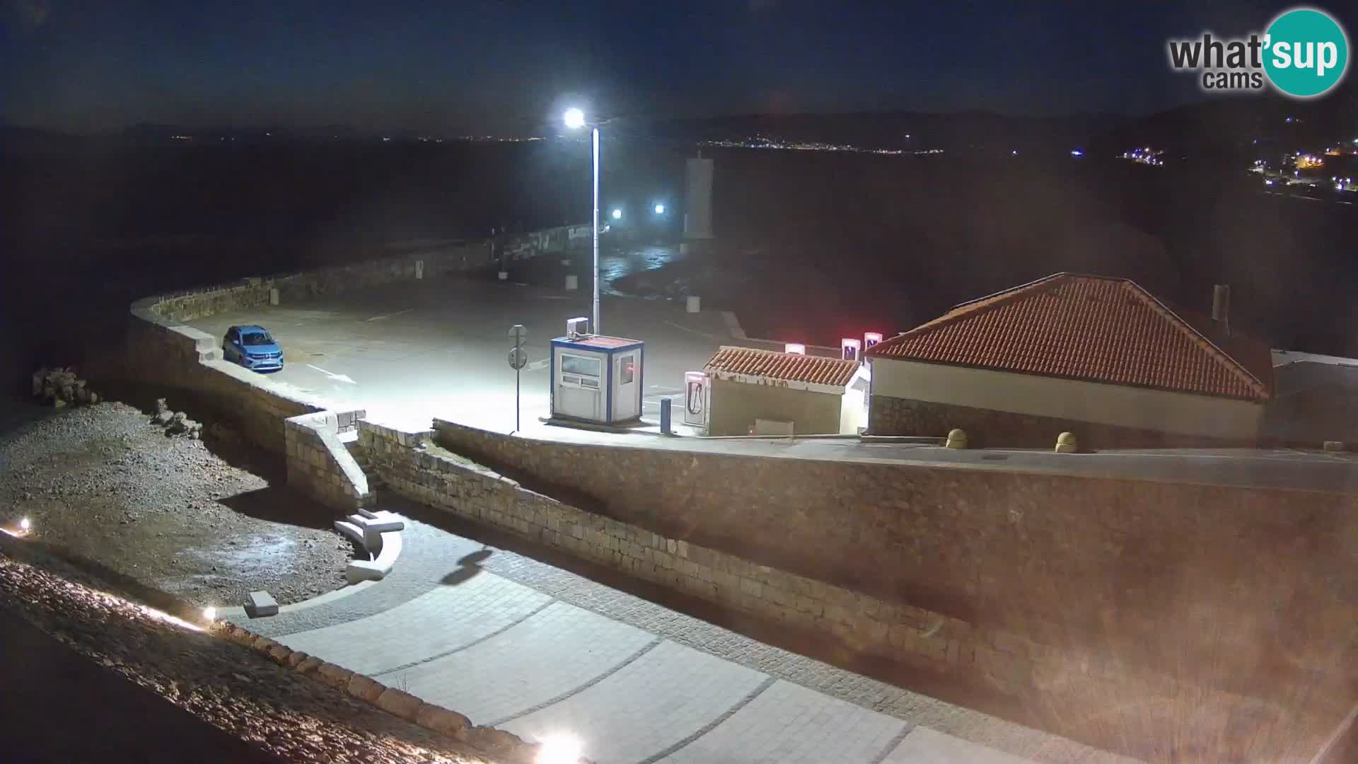 Senj Harbour Webcam – Breakwater & Lighthouse Live View