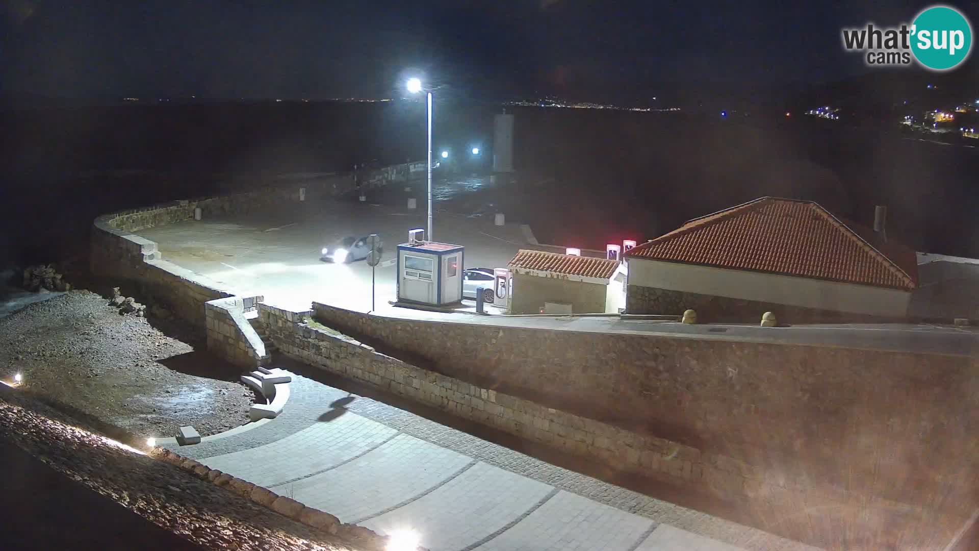 Senj Harbour Webcam – Breakwater & Lighthouse Live View