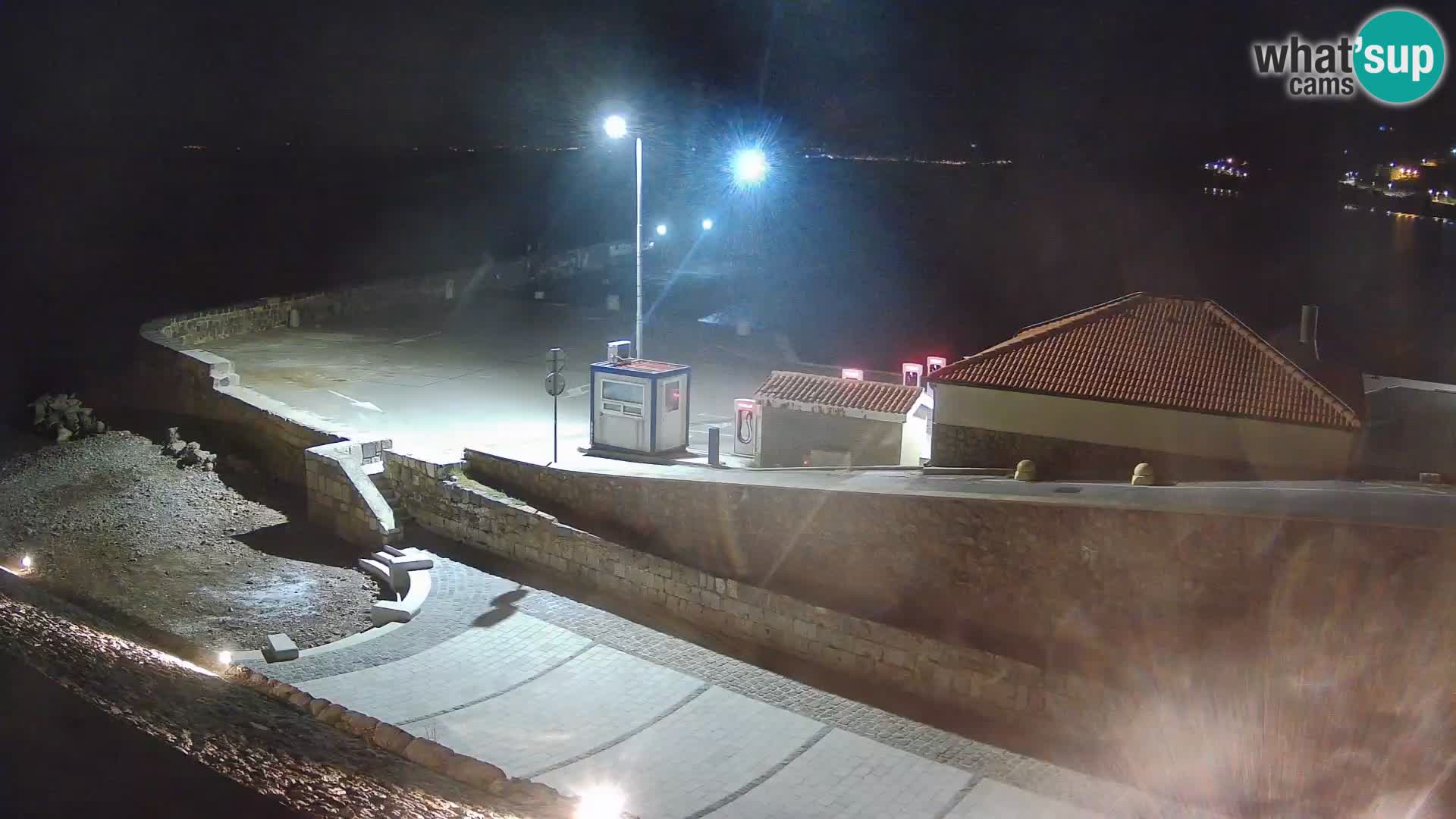 Webcam Porto di Segna – Frangiflutti e Faro in diretta