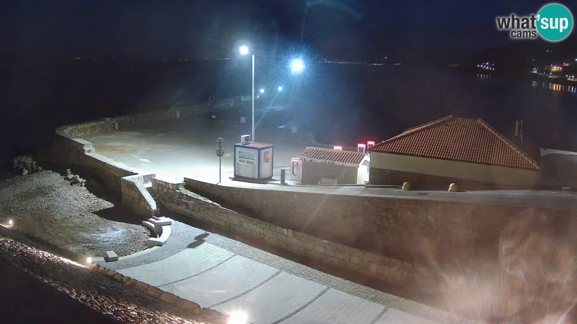 Senj Harbour Webcam – Breakwater & Lighthouse Live View