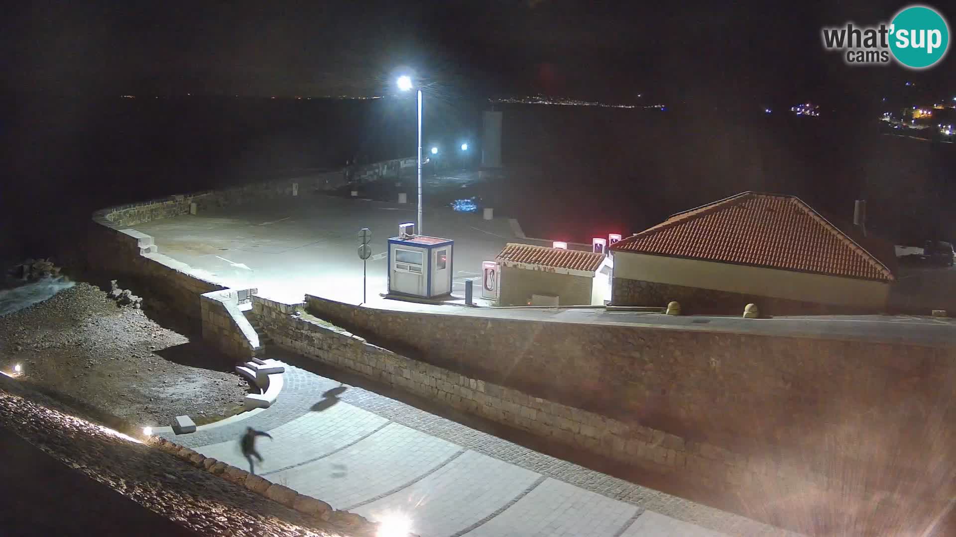 Senj Harbour Webcam – Breakwater & Lighthouse Live View