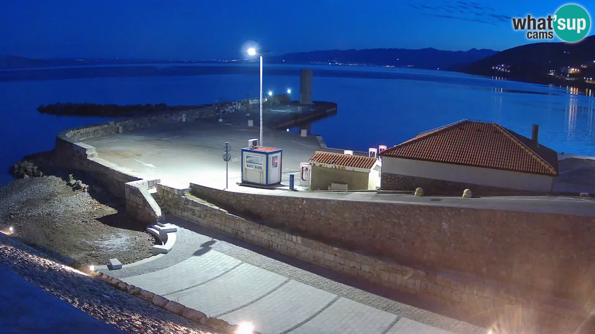 Senj Harbour Webcam – Breakwater & Lighthouse Live View