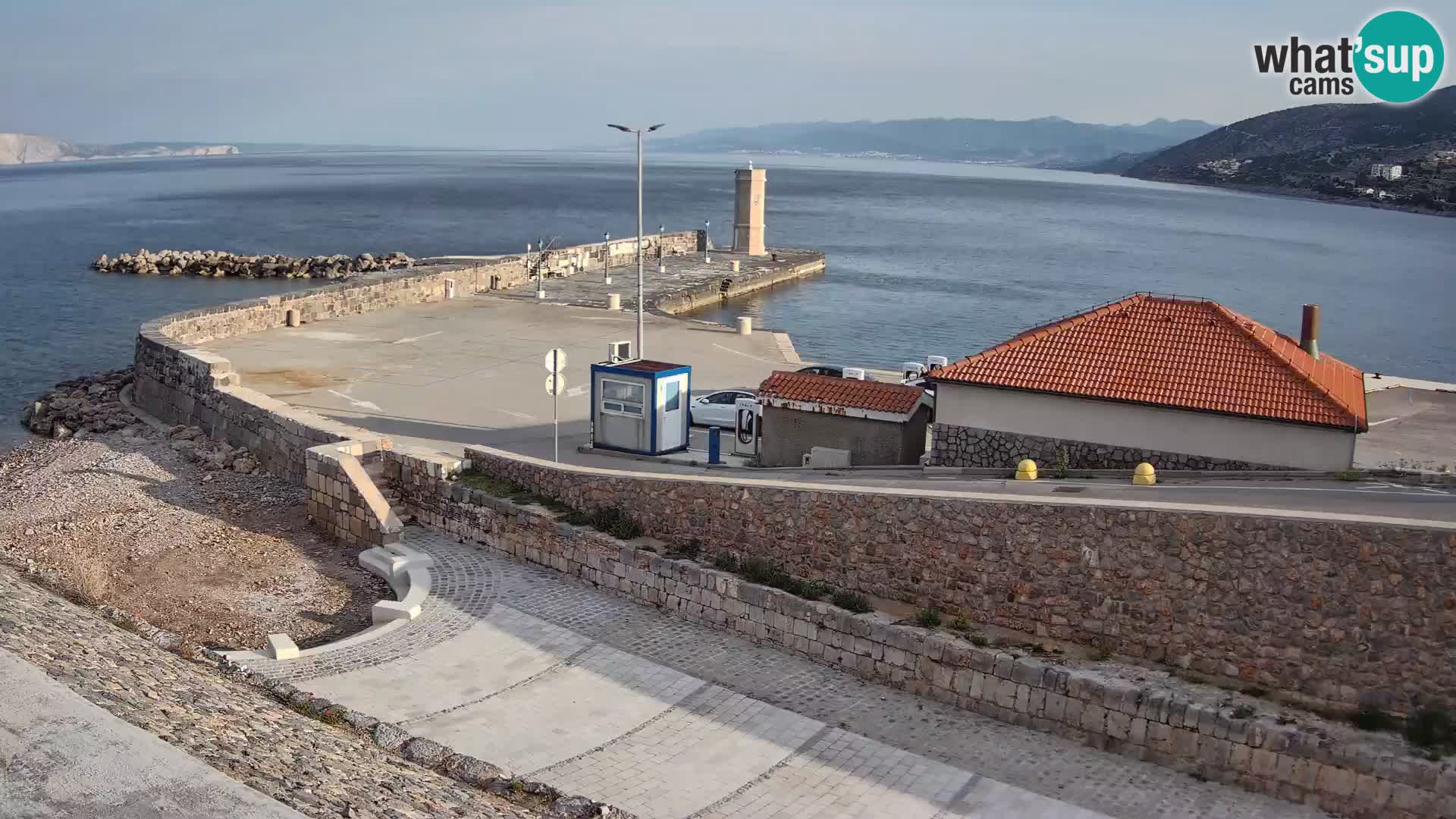 Webcam Porto di Segna – Frangiflutti e Faro in diretta