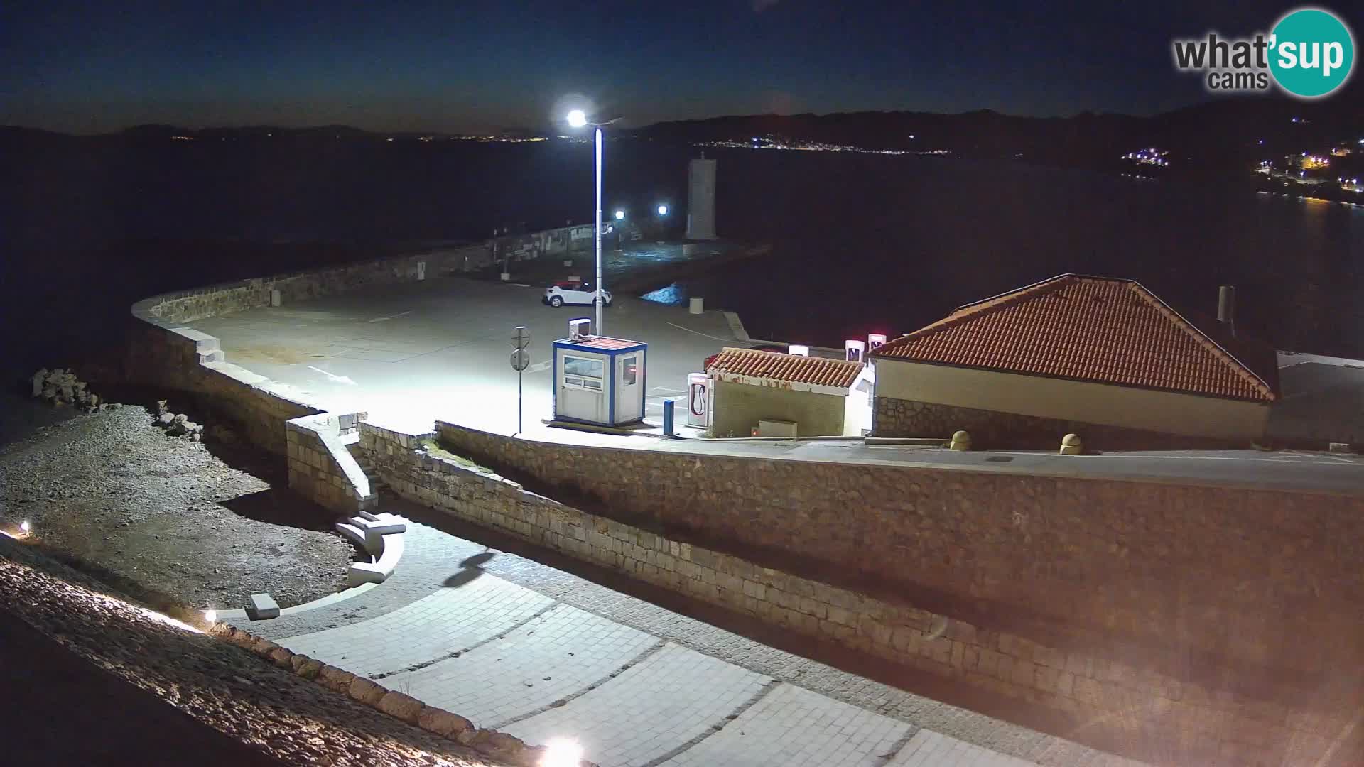 Senj Harbour Webcam – Breakwater & Lighthouse Live View