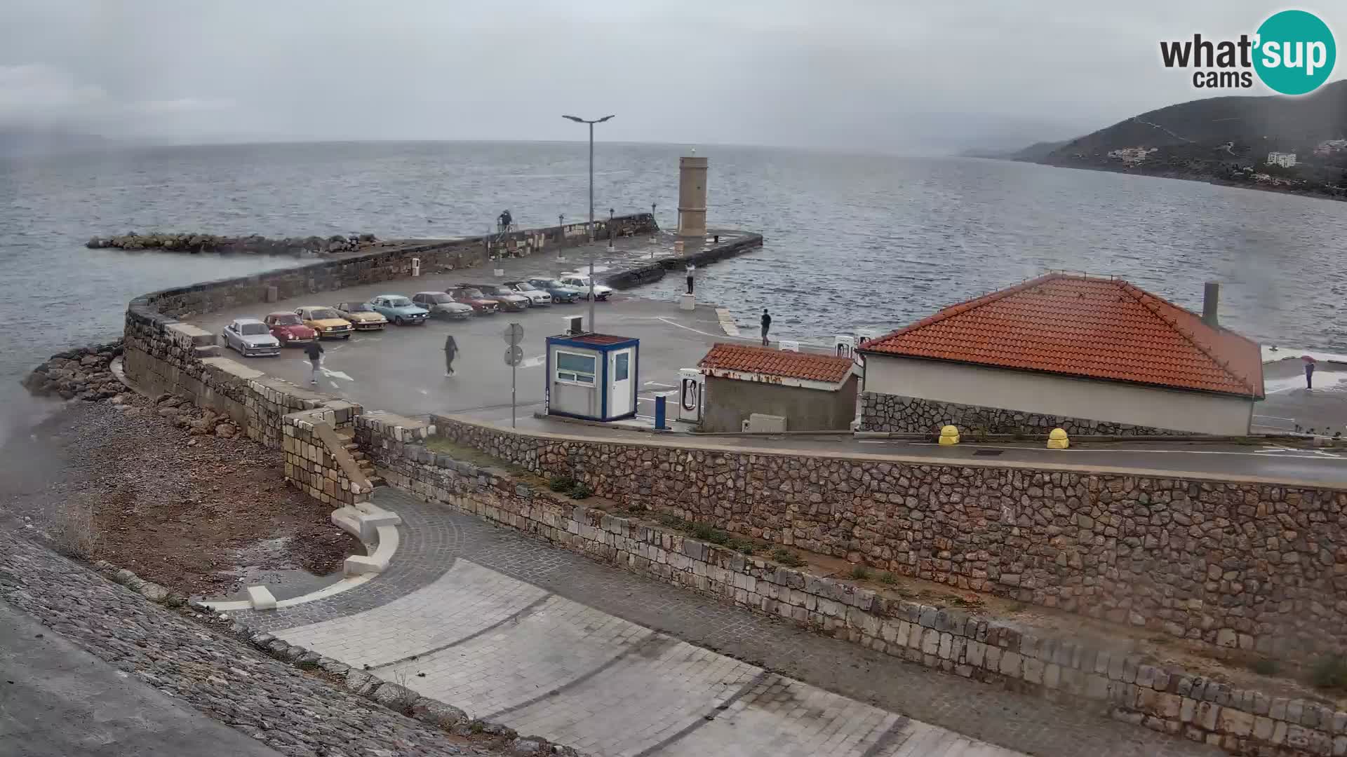 Webcam Porto di Segna – Frangiflutti e Faro in diretta