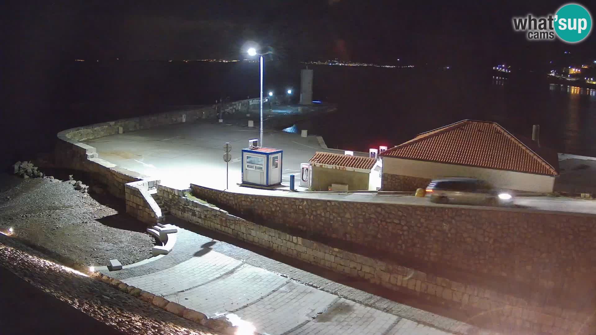 Senj Harbour Webcam – Breakwater & Lighthouse Live View
