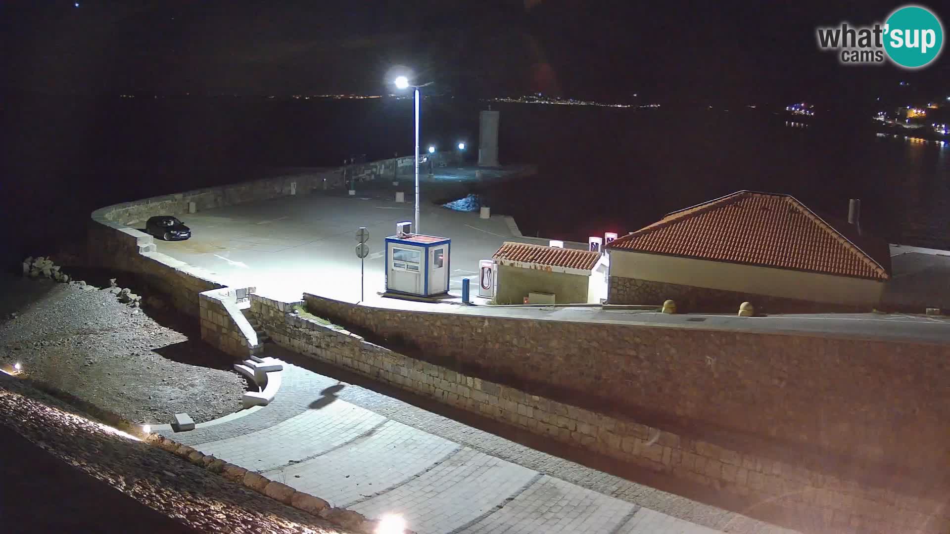 Senj Harbour Webcam – Breakwater & Lighthouse Live View