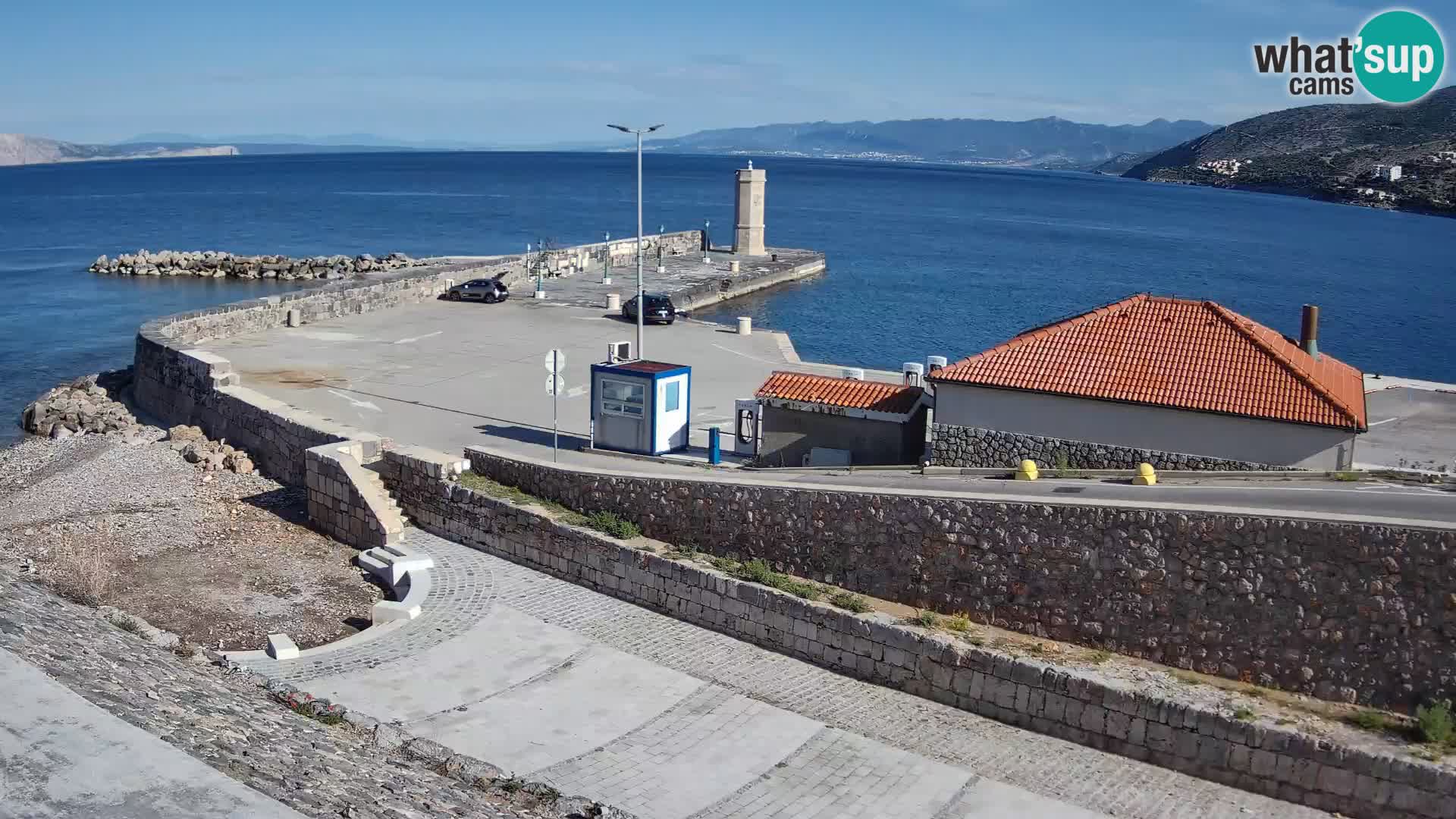 Senj Harbour Webcam – Breakwater & Lighthouse Live View