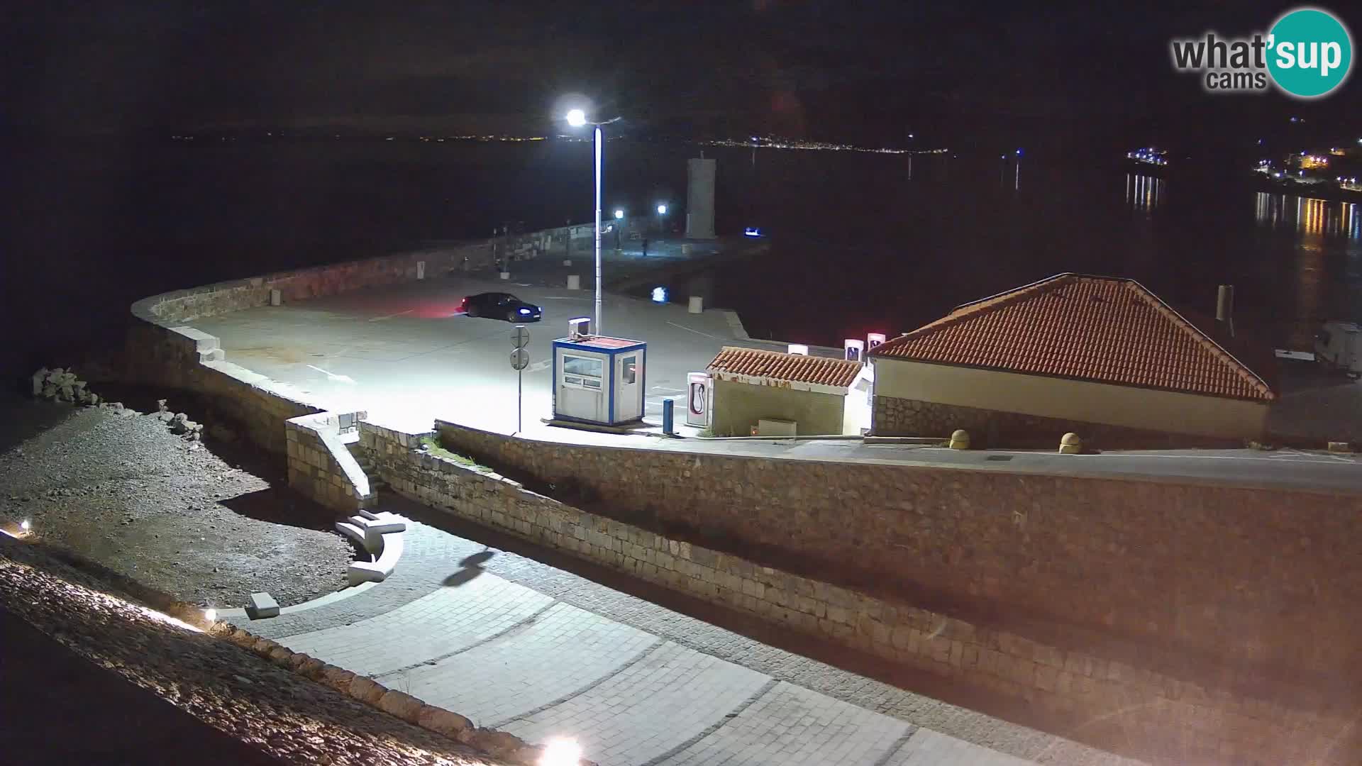 Web kamera Senj luka – Lukobran i svjetionik uživo