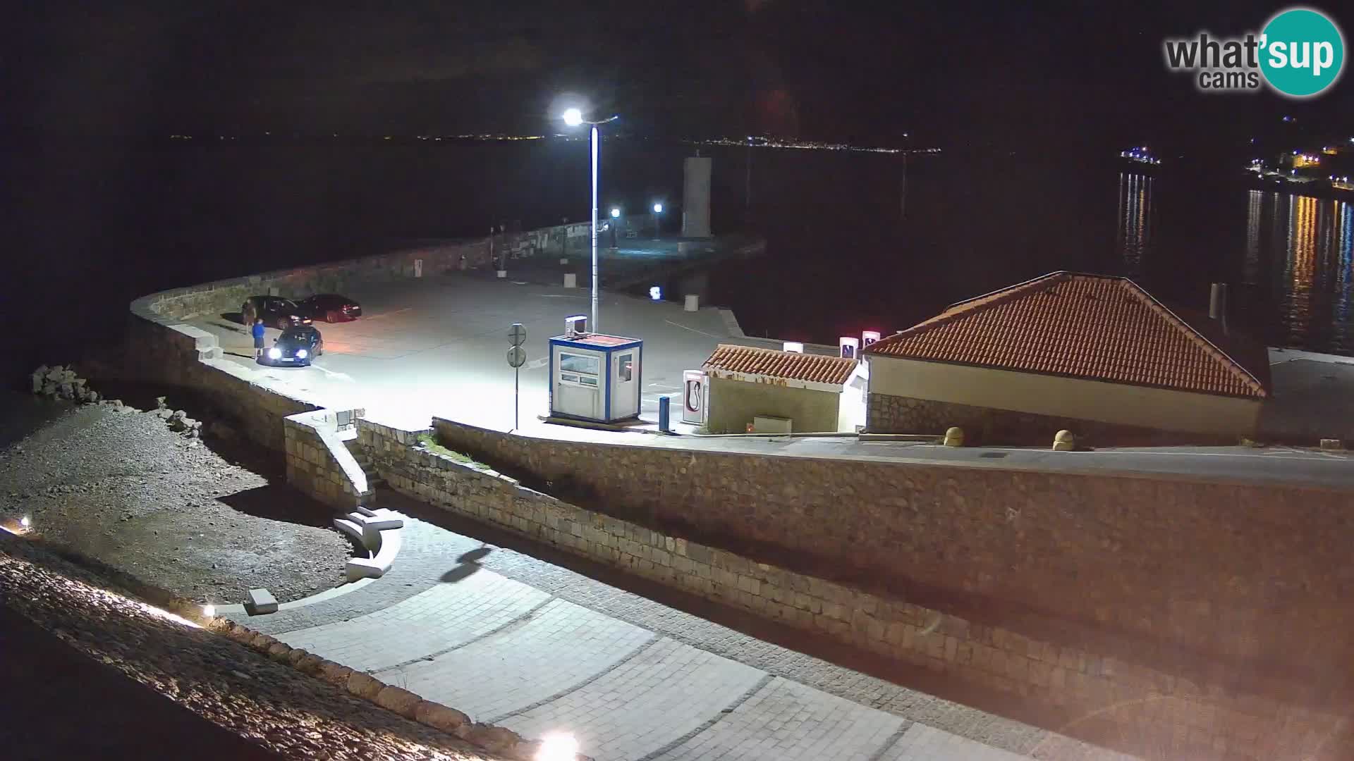 Senj Harbour Webcam – Breakwater & Lighthouse Live View