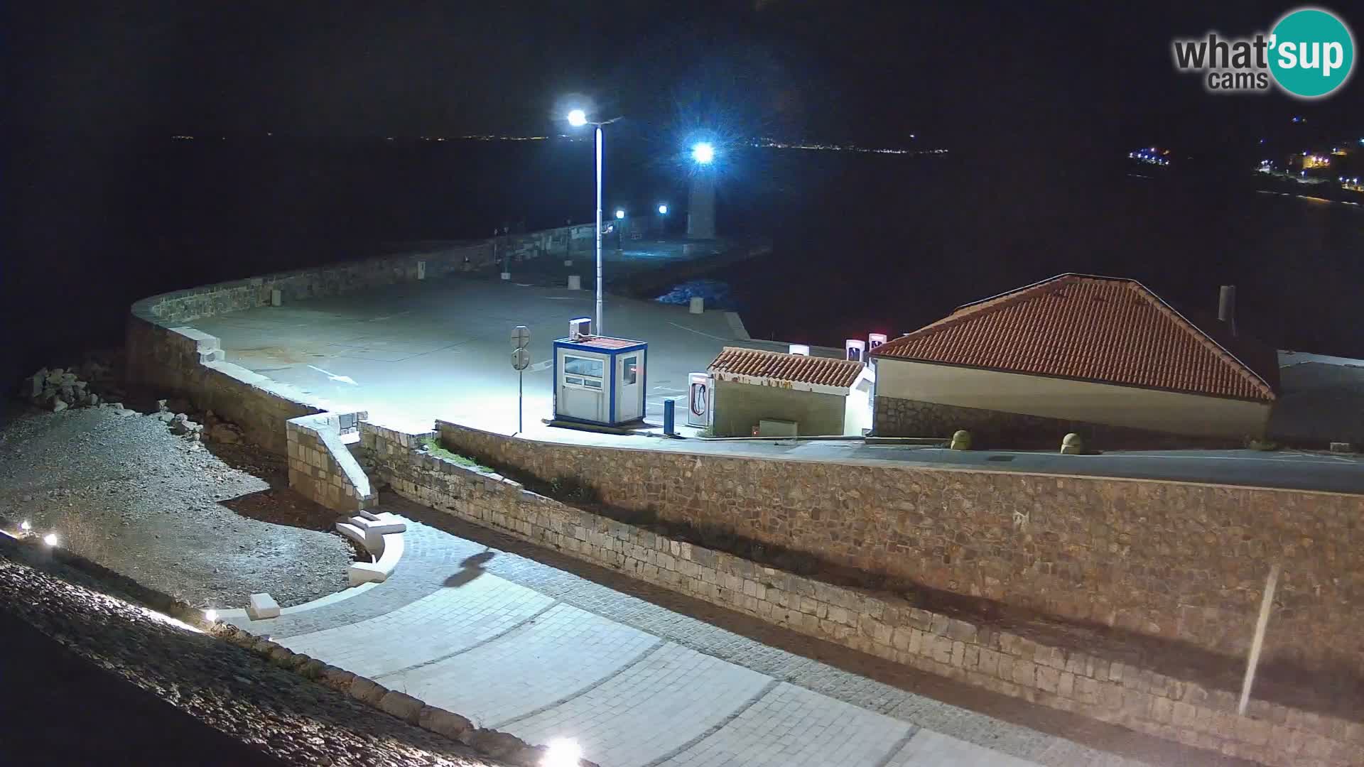 Webcam Porto di Segna – Frangiflutti e Faro in diretta