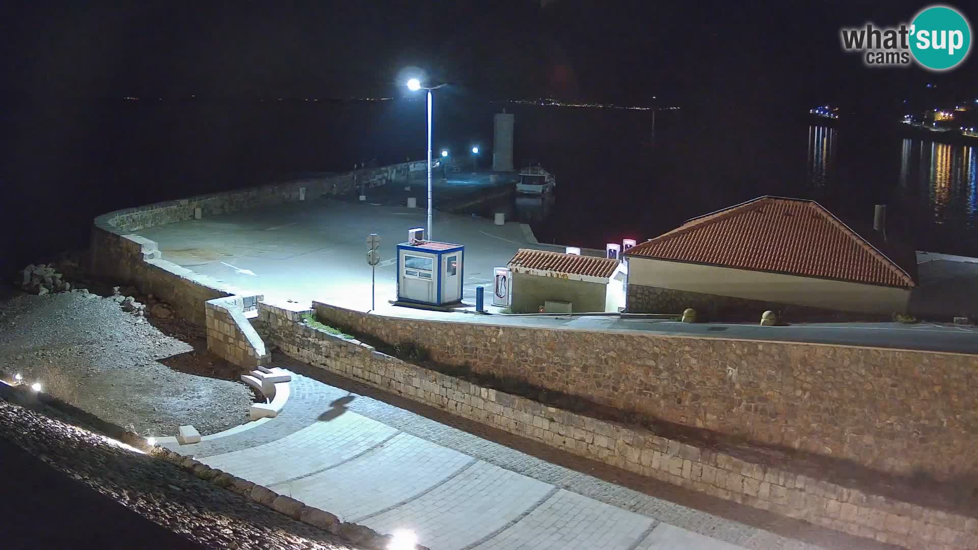 Senj Harbour Webcam – Breakwater & Lighthouse Live View