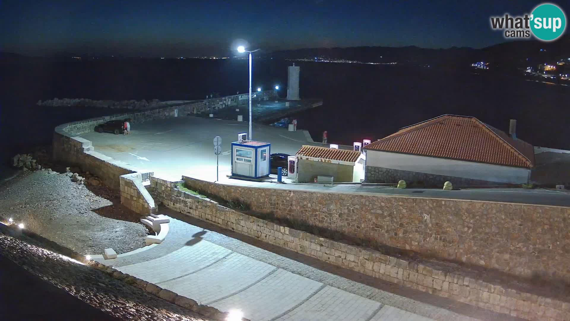 Senj Harbour Webcam – Breakwater & Lighthouse Live View