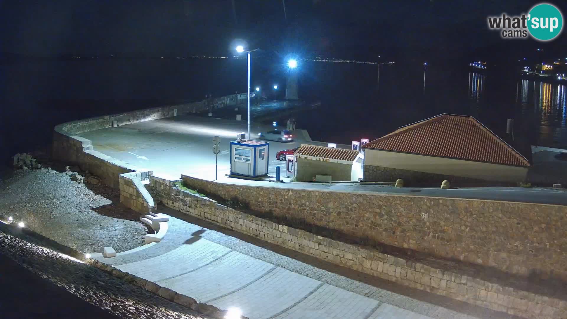 Senj Harbour Webcam – Breakwater & Lighthouse Live View