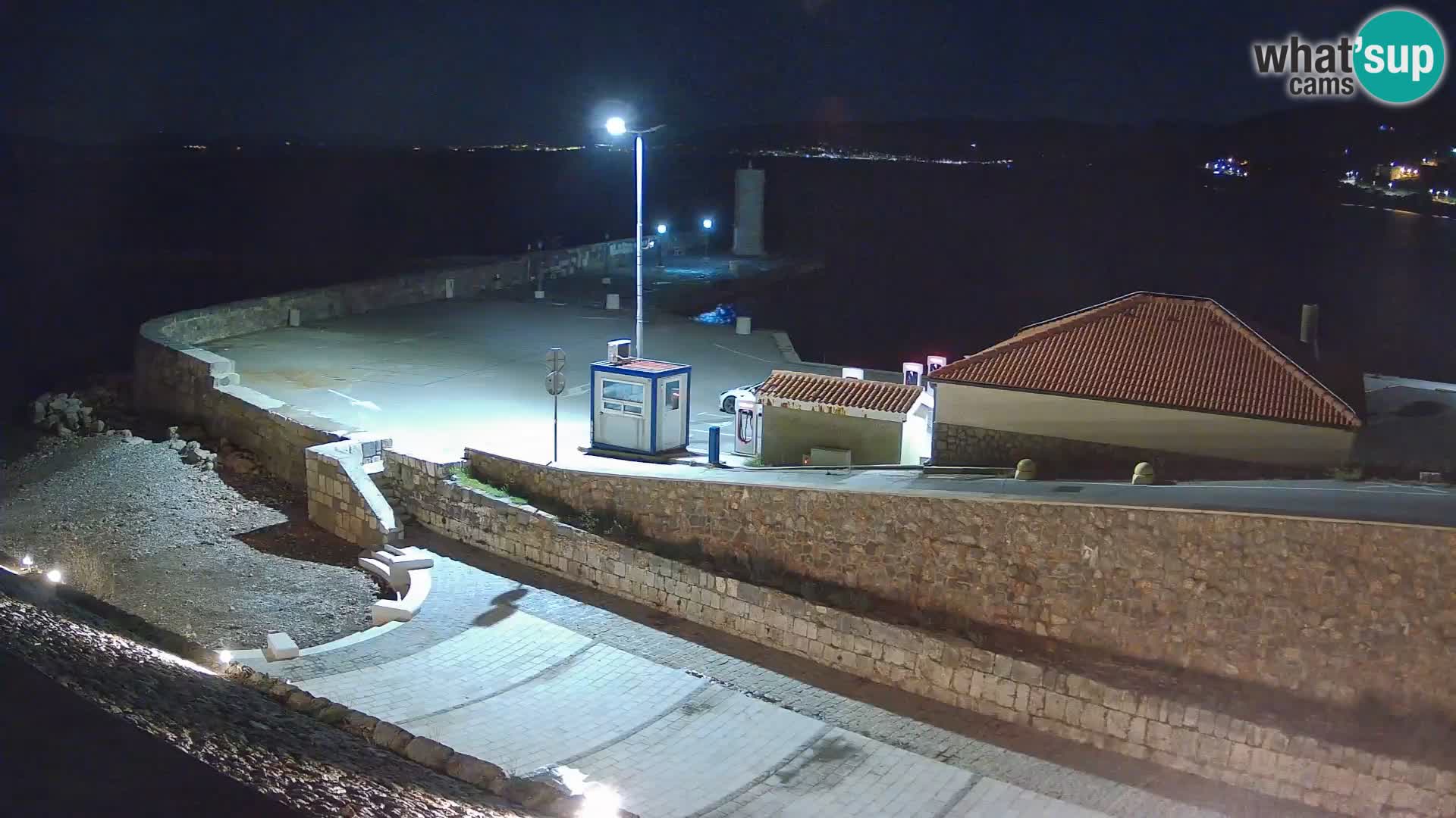 Senj Harbour Webcam – Breakwater & Lighthouse Live View