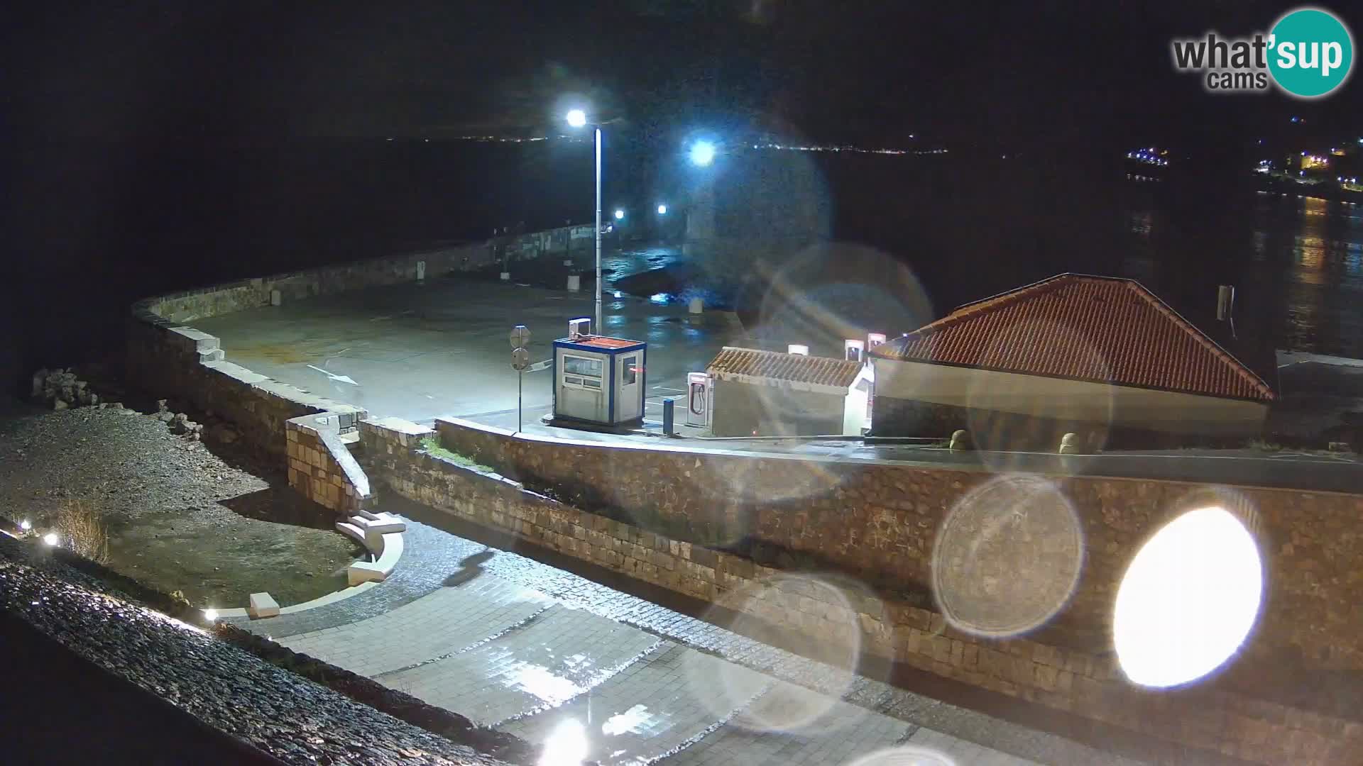Webcam Porto di Segna – Frangiflutti e Faro in diretta