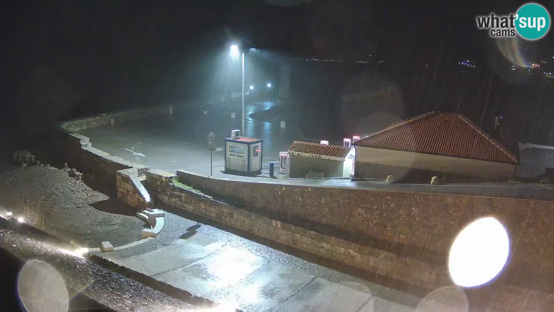 Webcam puerto de Senj – Rompeolas y faro en directo