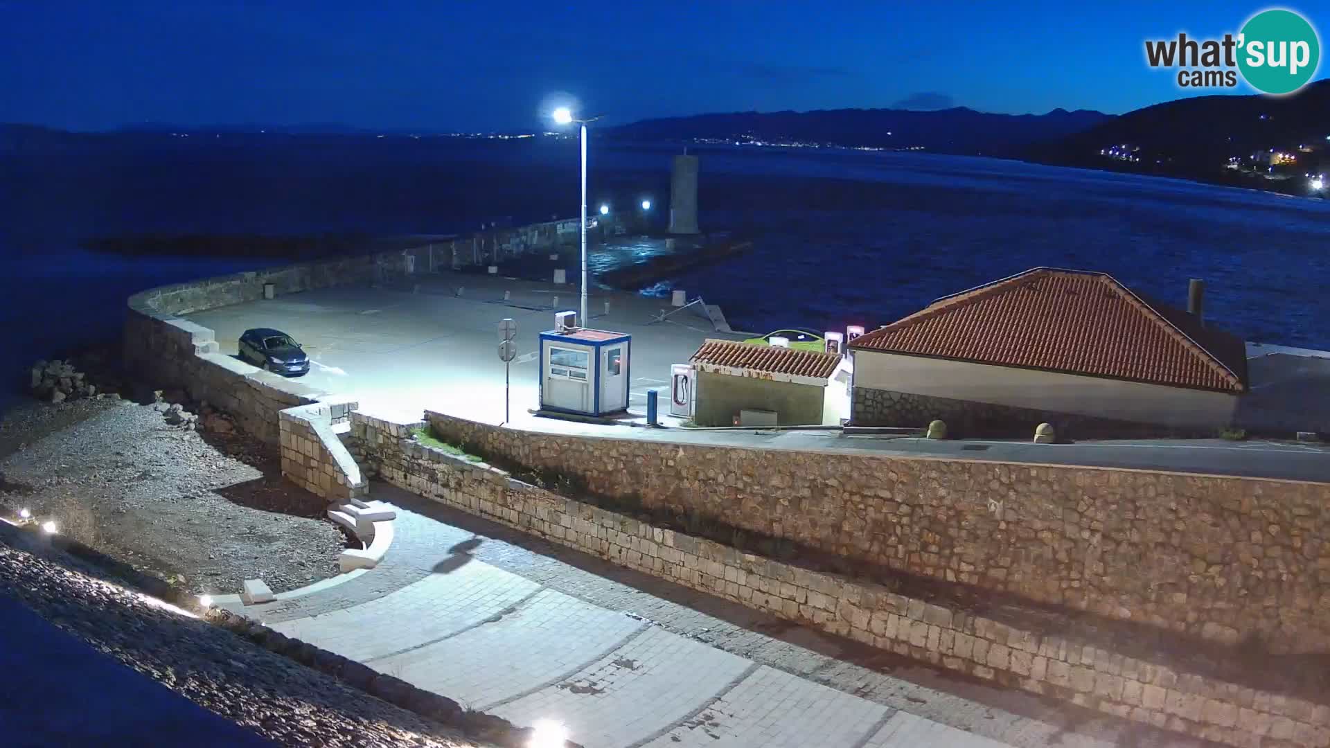 Senj Harbour Webcam – Breakwater & Lighthouse Live View