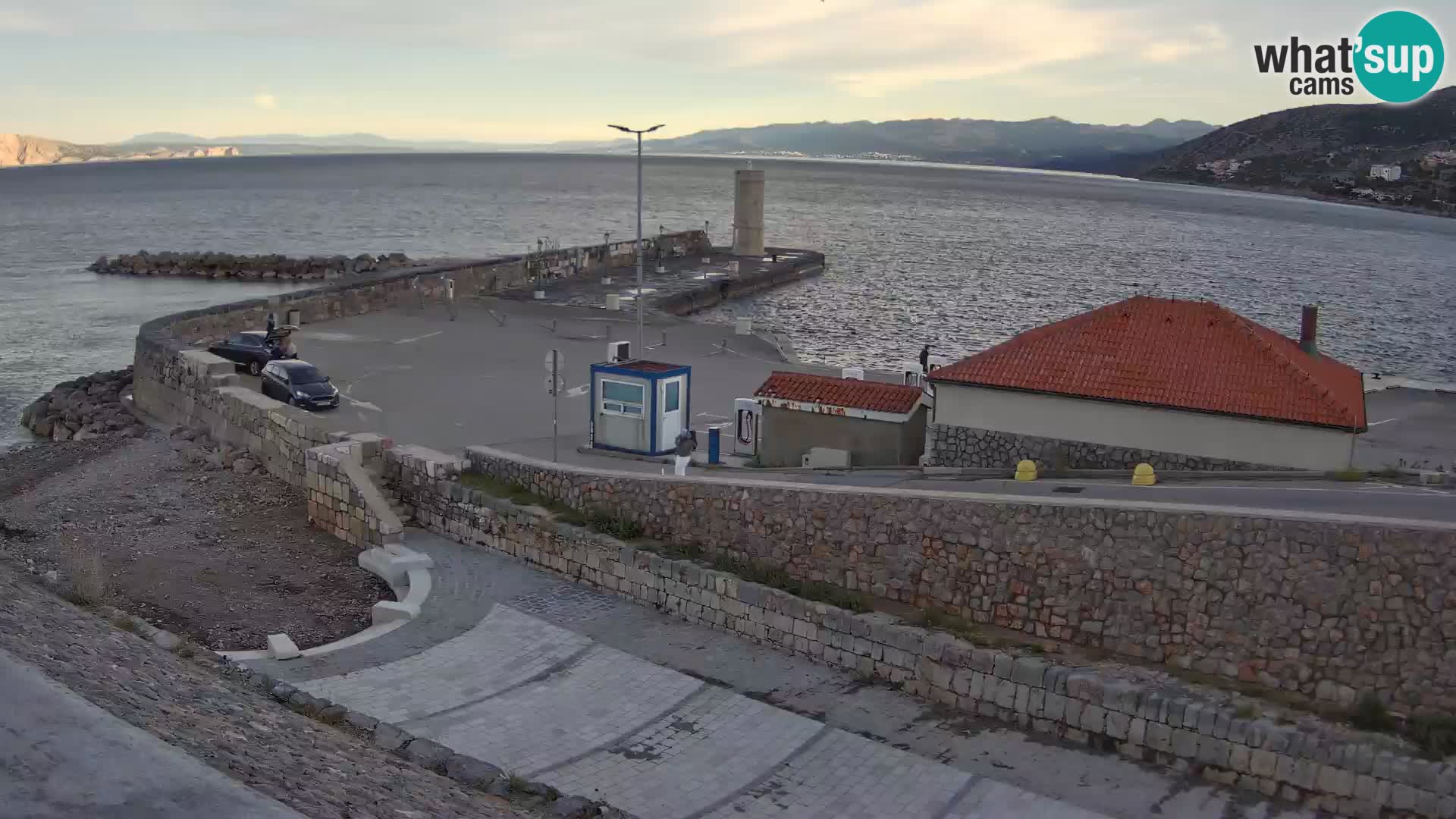 Senj Harbour Webcam – Breakwater & Lighthouse Live View