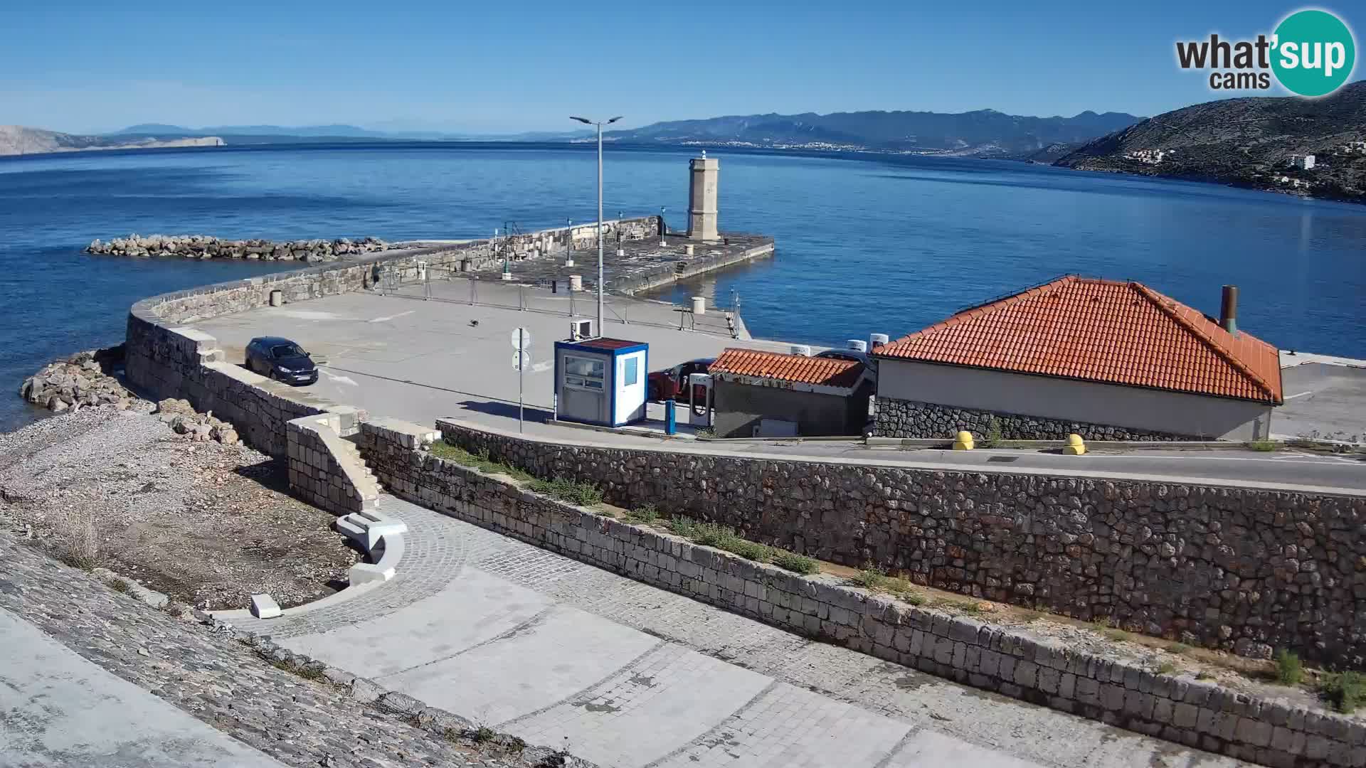 Webcam Porto di Segna – Frangiflutti e Faro in diretta