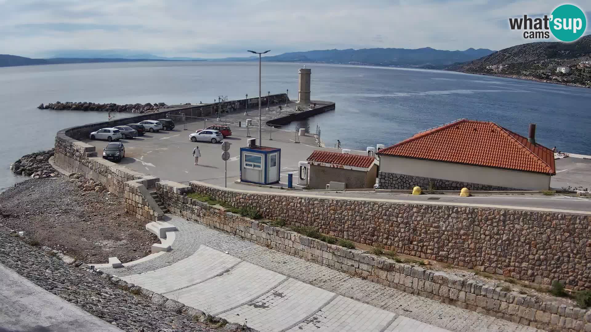Webcam Porto di Segna – Frangiflutti e Faro in diretta