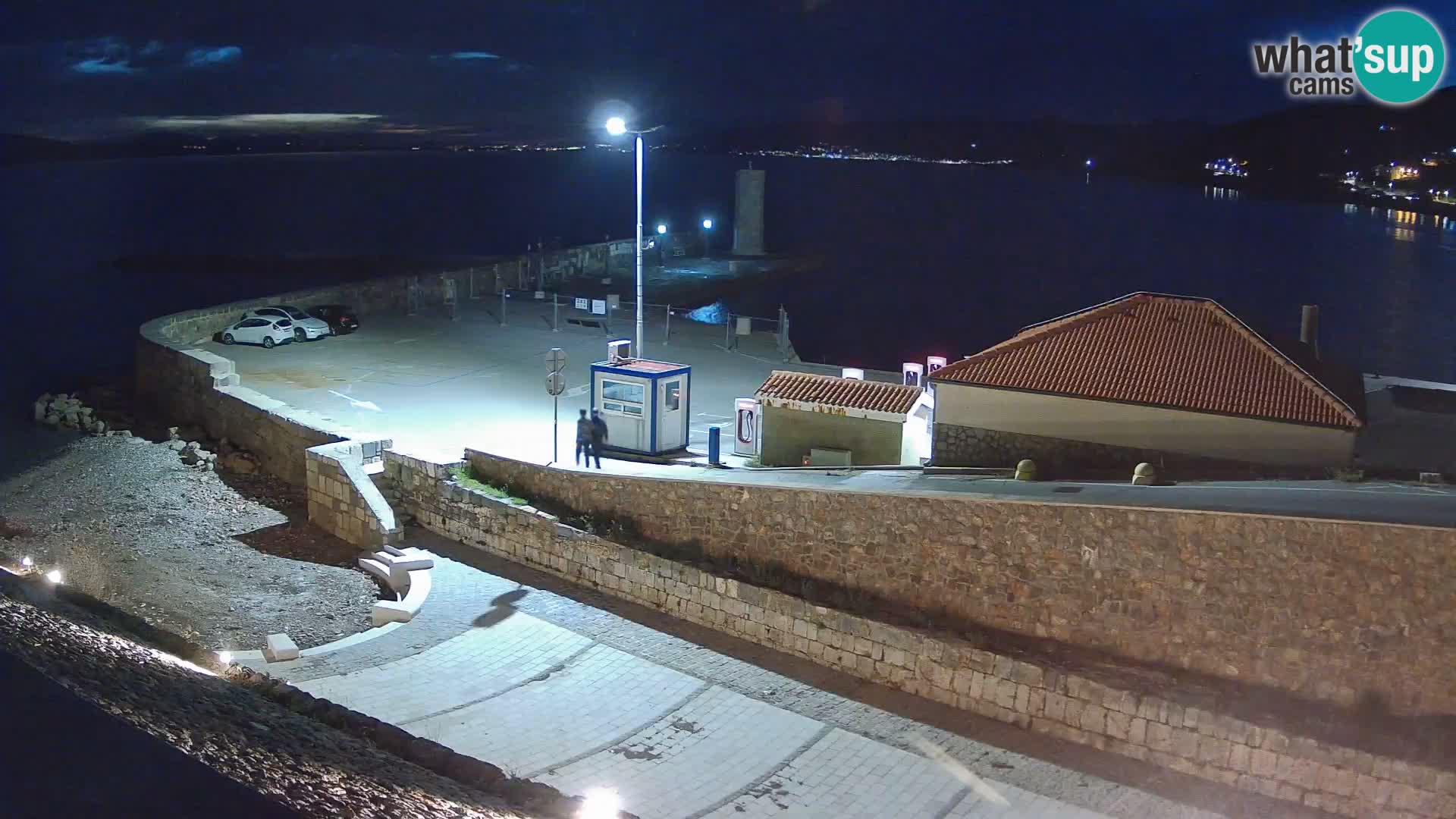 Senj Hafen Webcam – Wellenbrecher & Leuchtturm Liveblick