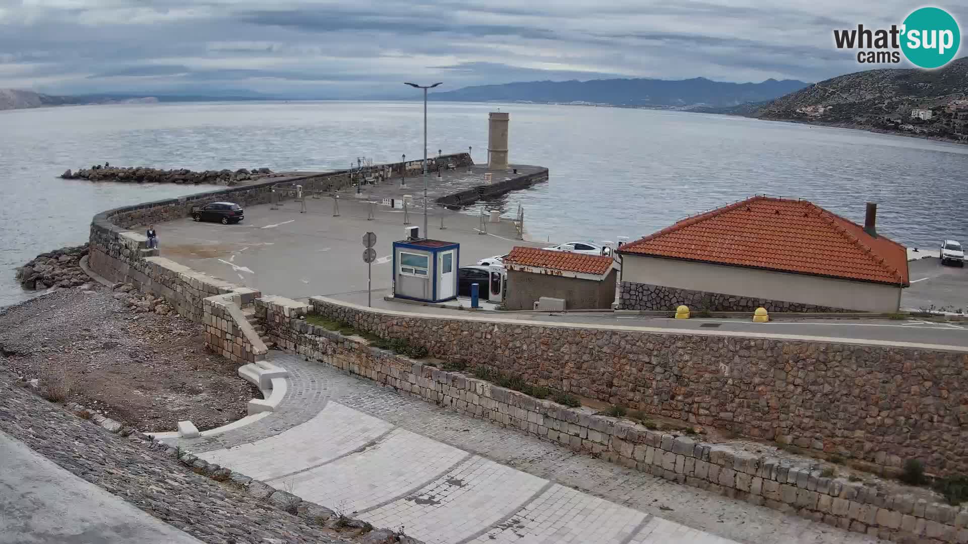 Webcam Porto di Segna – Frangiflutti e Faro in diretta