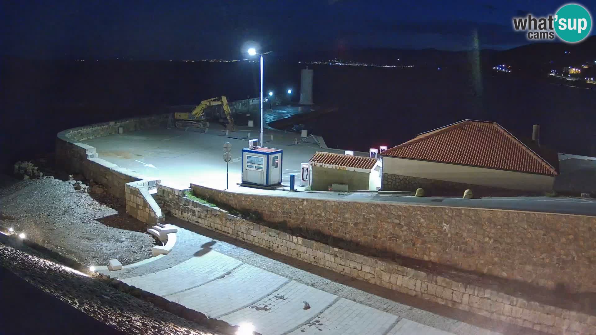 Senj Harbour Webcam – Breakwater & Lighthouse Live View