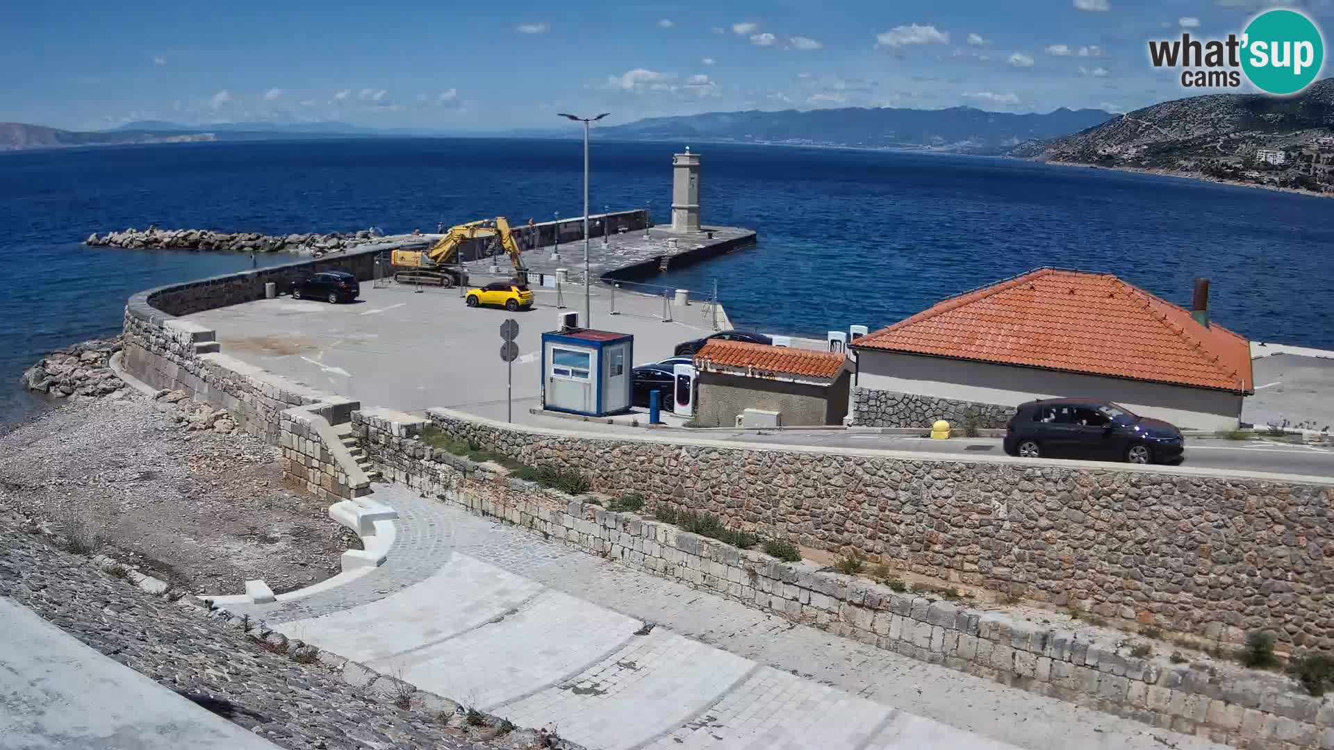 Web kamera Senj luka – Lukobran i svjetionik uživo